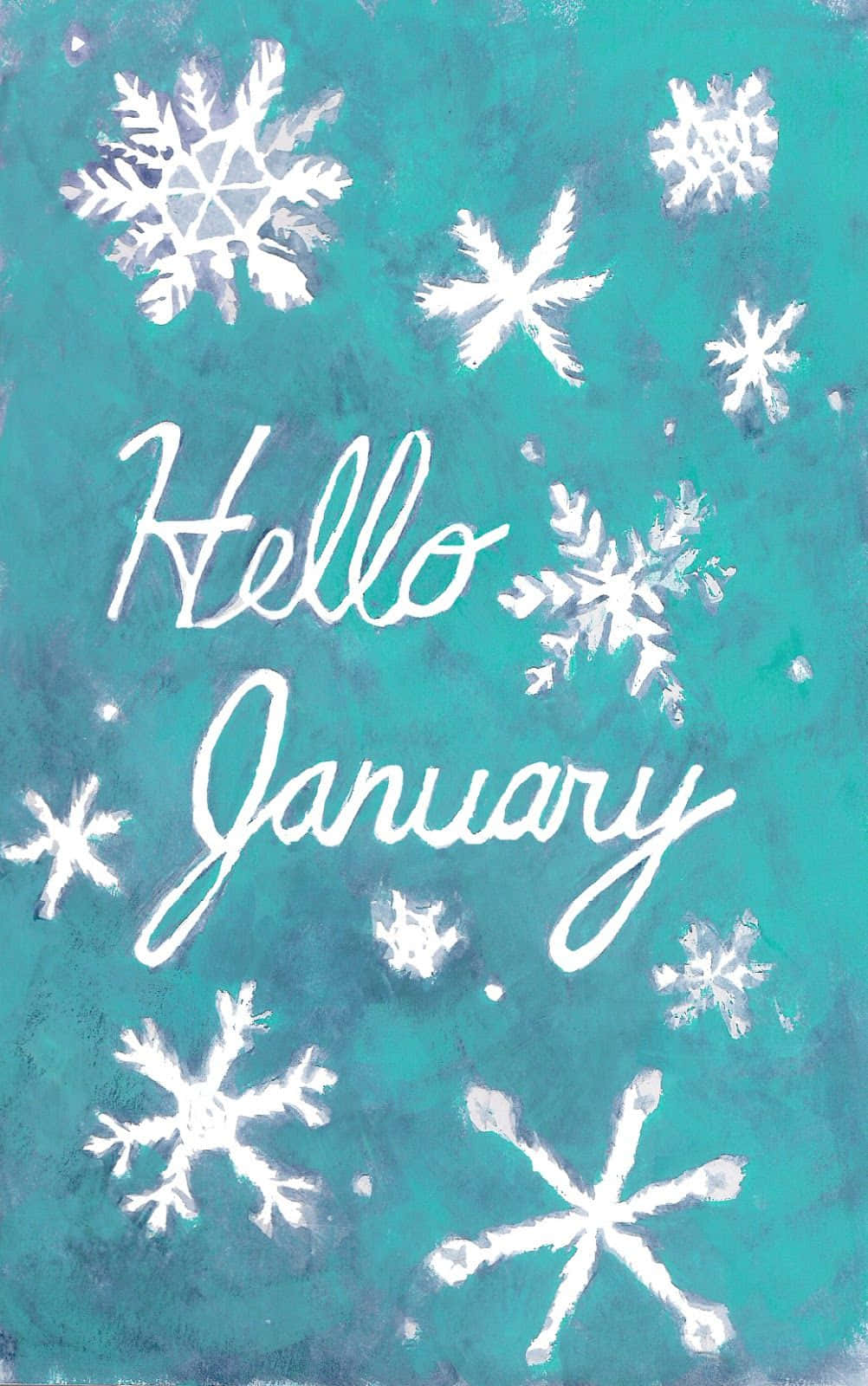 Welcome January With Joy Wallpaper