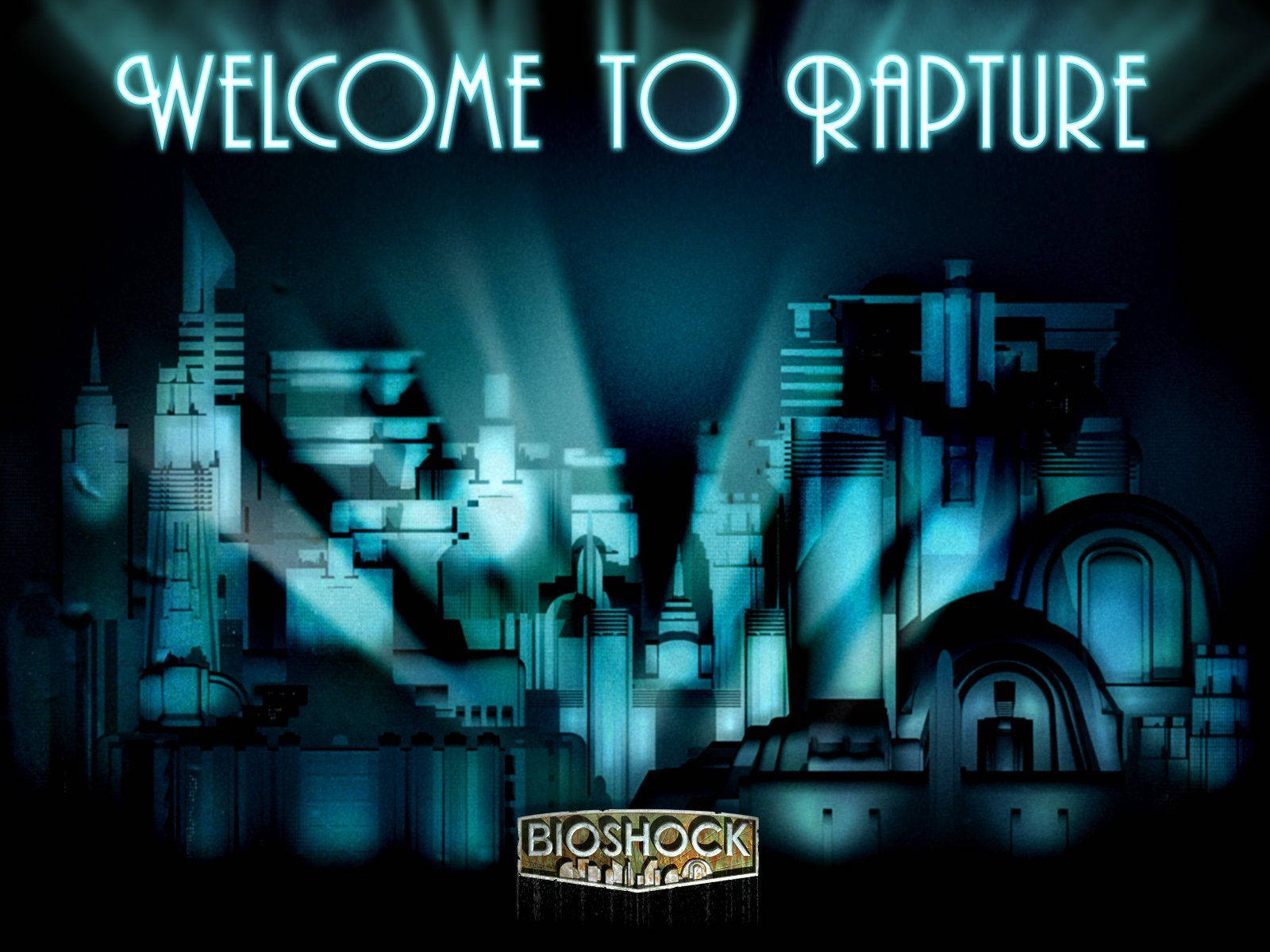 Welcome To Rapture Bioshock Wallpaper