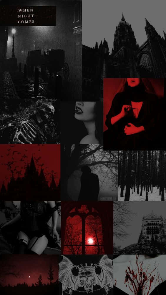 Welcome To The Dark World Of Vampire Aesthetics Wallpaper