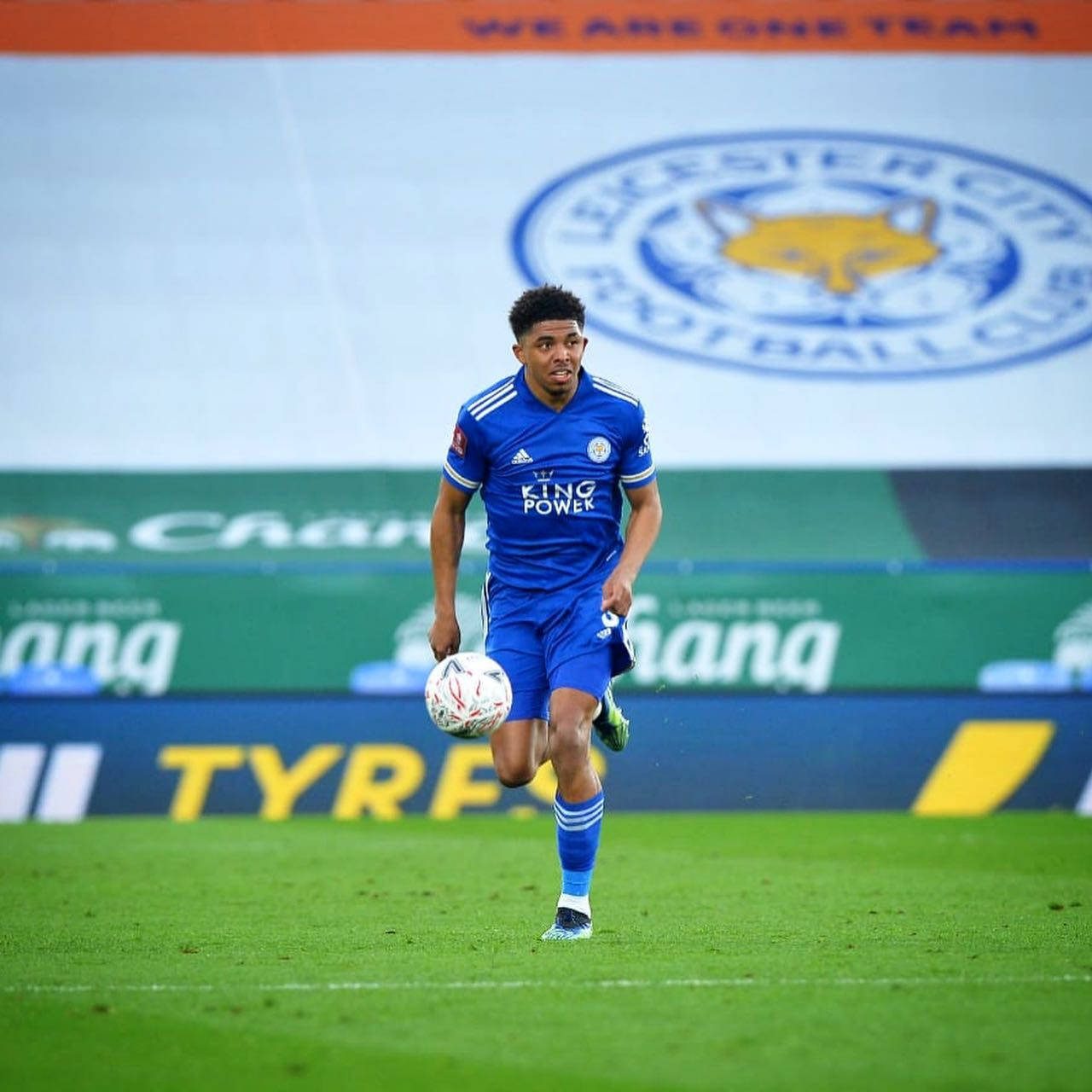 Wesley Fofana Leicester Training Ball Wallpaper