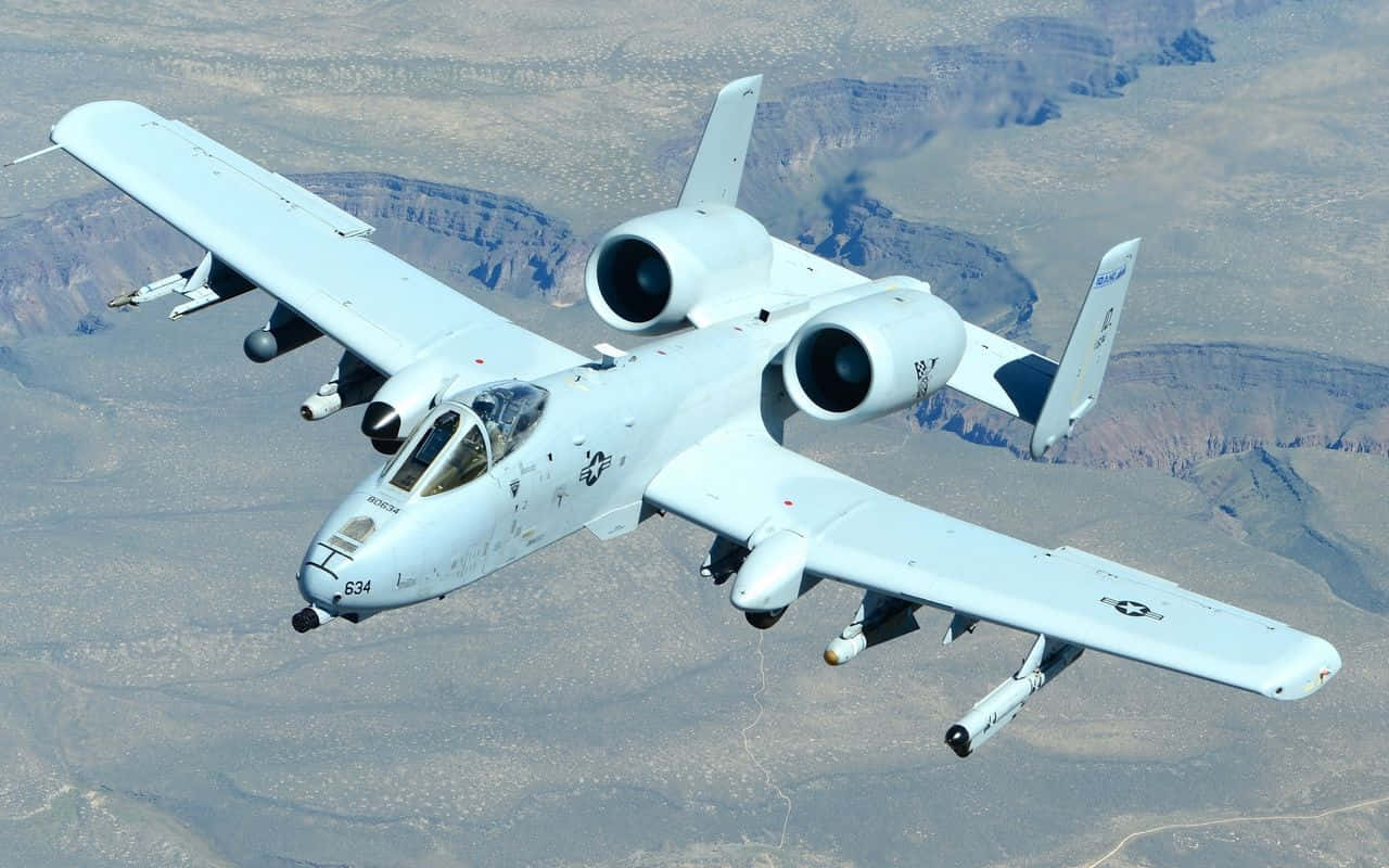 White A 10 Warthog Wallpaper