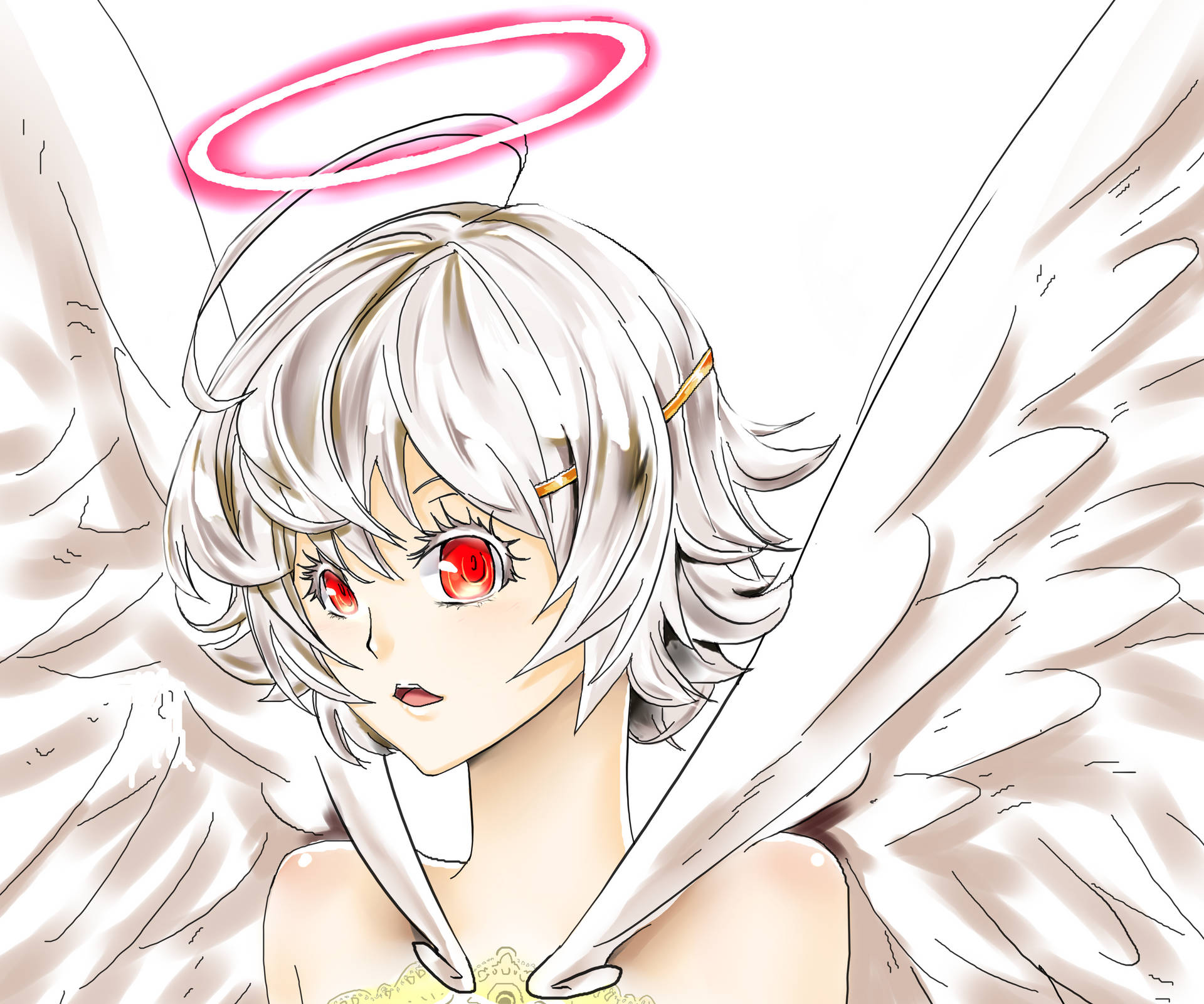 Download free White Angel Platinum End Wallpaper - MrWallpaper.com