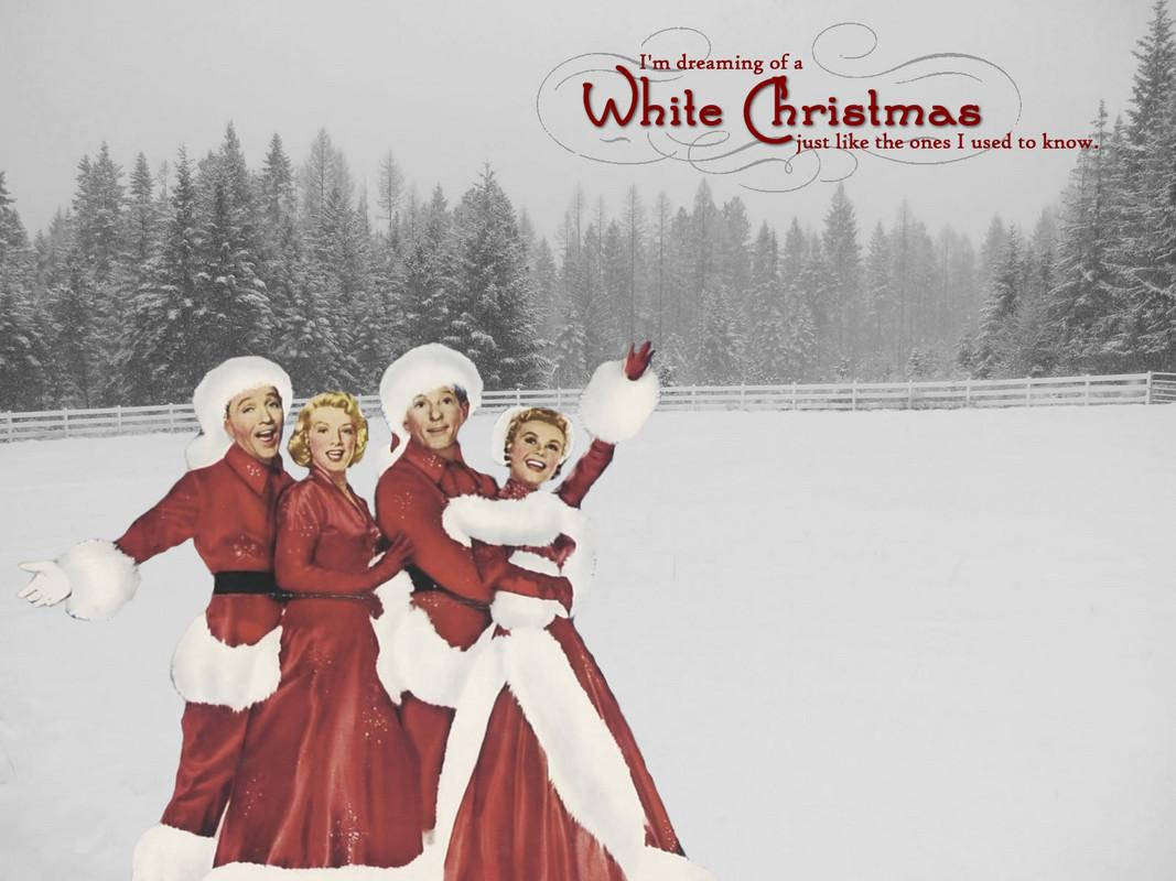 White Christmas With Bing Crosby Wallpaper