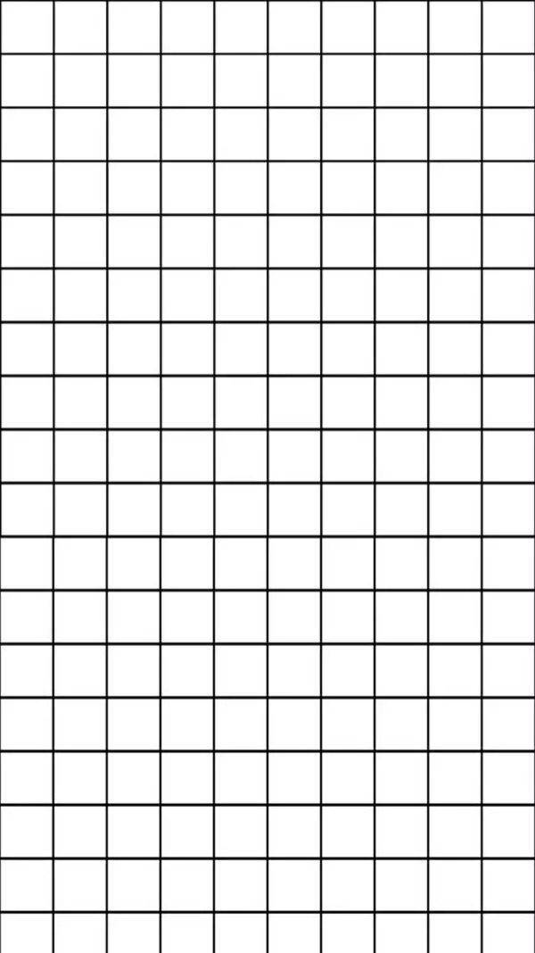 White Grid Aesthetic For A Modern Look Wallpaper