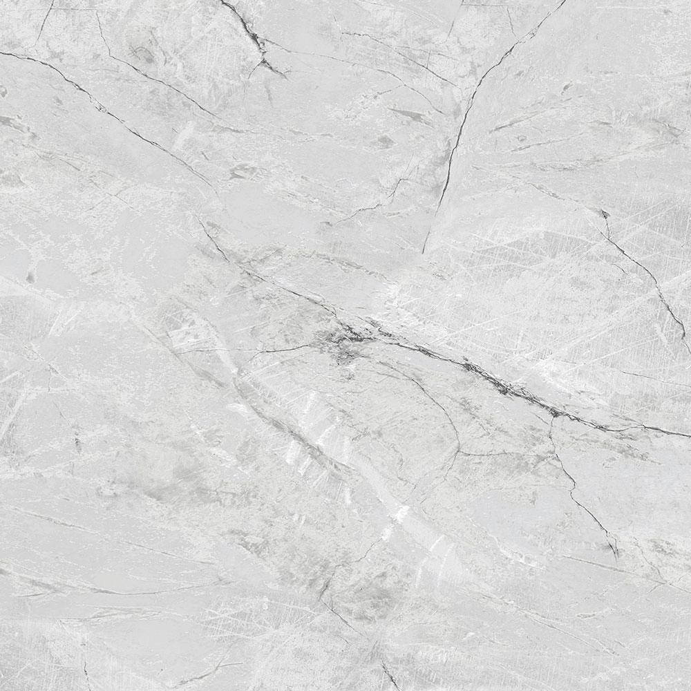 White Marble Design With Gray Streaks Wallpaper