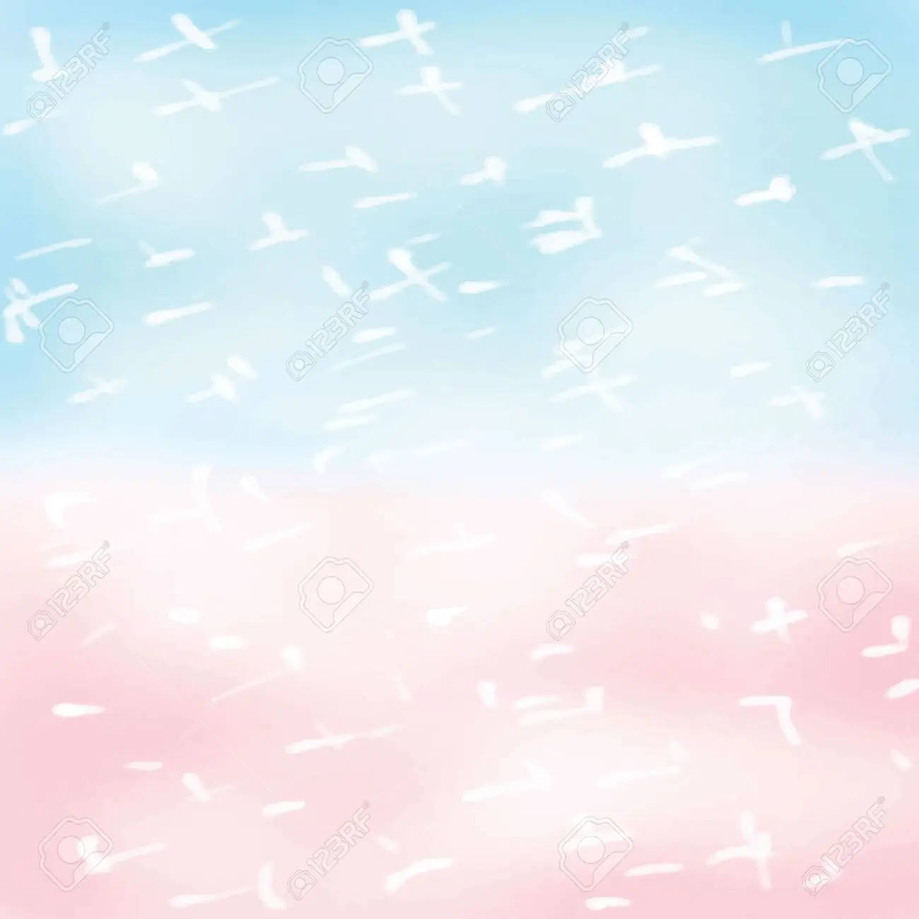 White Pastel Cross Patterns Wallpaper