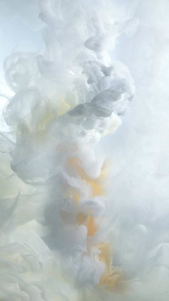 White Smoke Iphone Stock Wallpaper