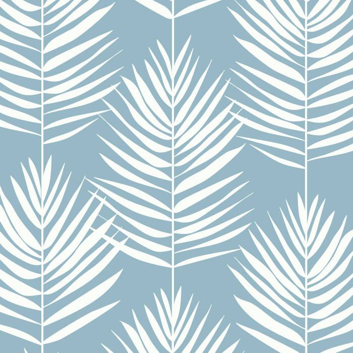 White Thin Leaves Aesthetic Wallpaper