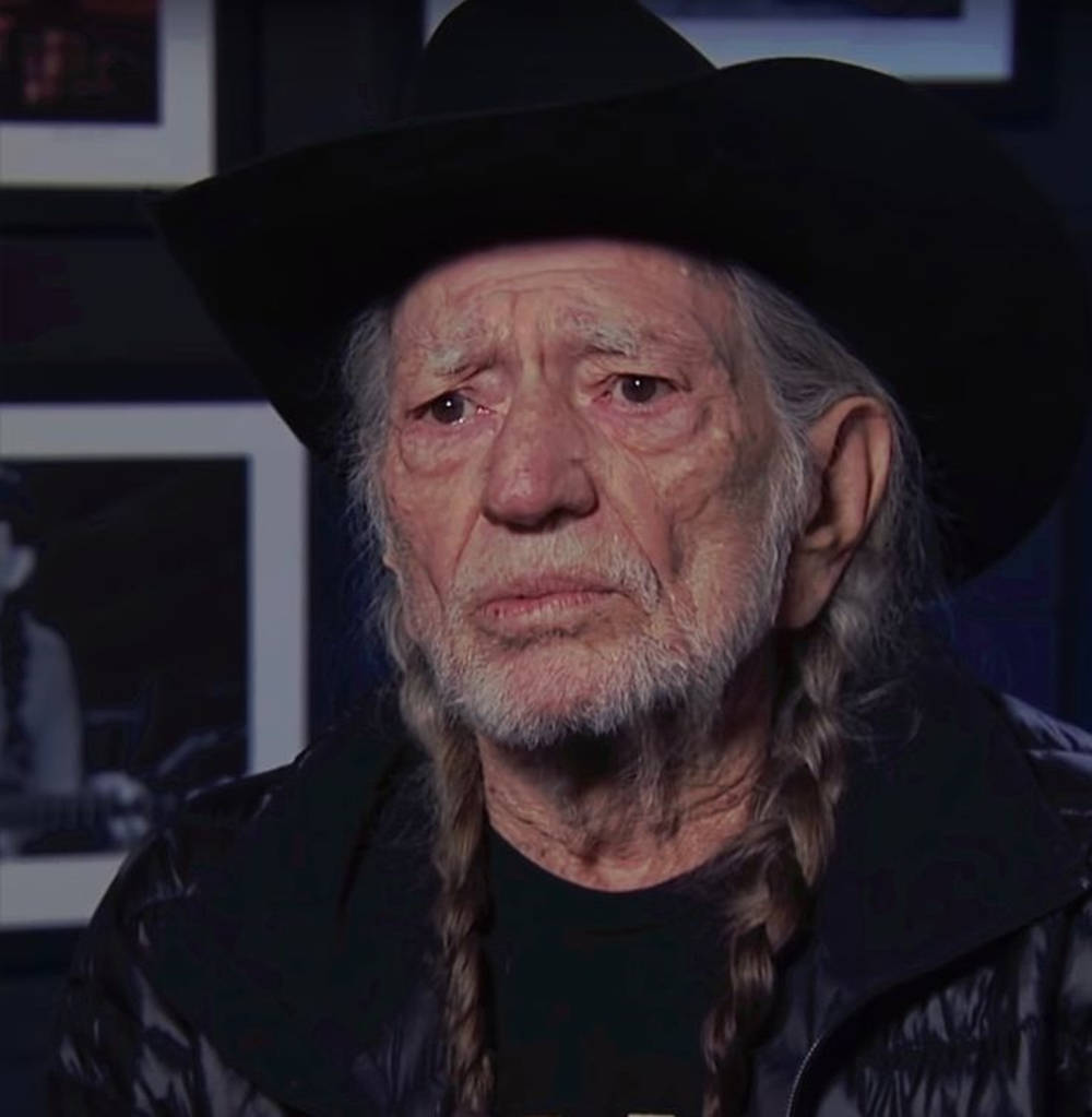 Willie Nelson, The Legendary Country Music Icon Wallpaper