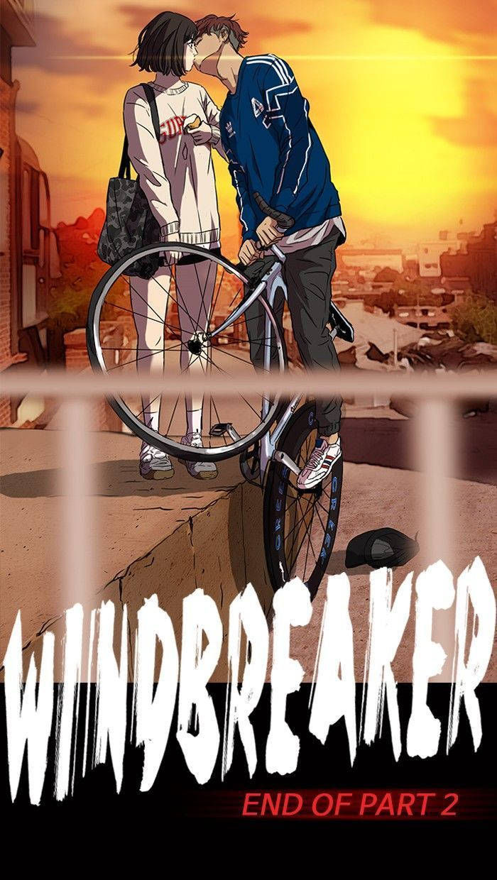 Wind Breaker Minu And Mia Poster Wallpaper