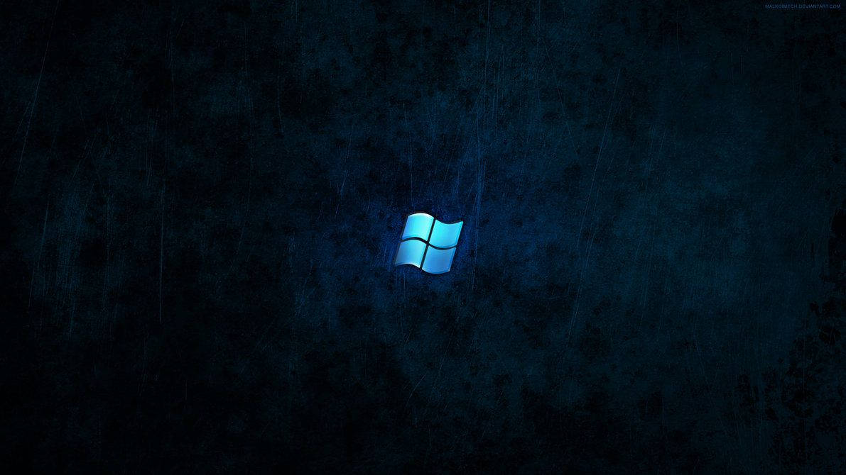 Windows Aesthetic Dark Blue Hd Wallpaper