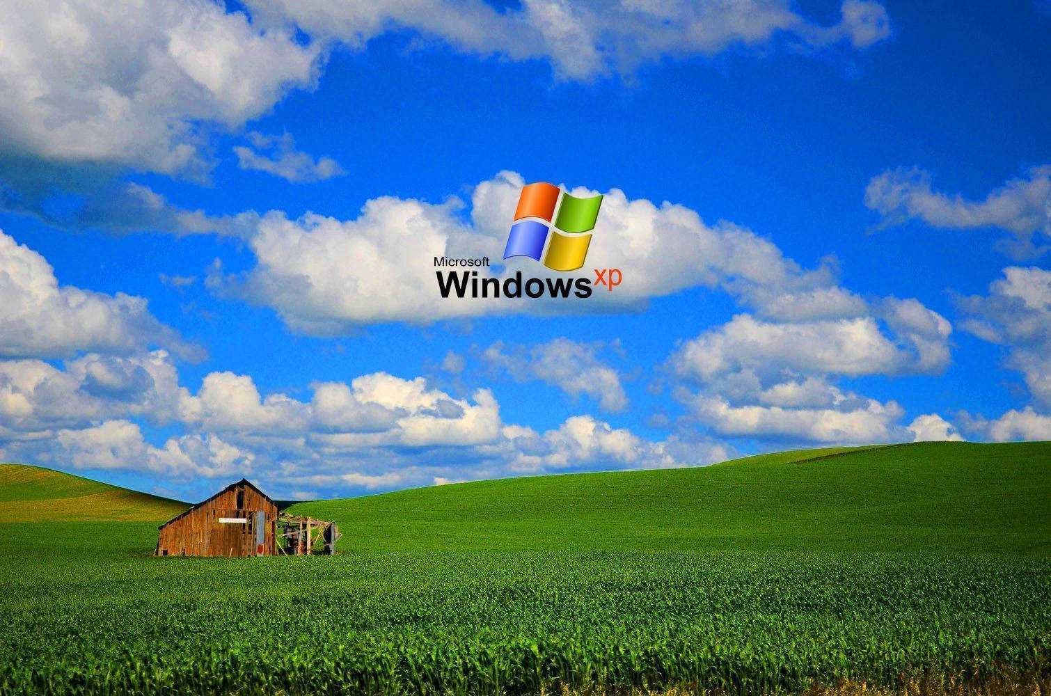 Windows Xp Barn House Wallpaper