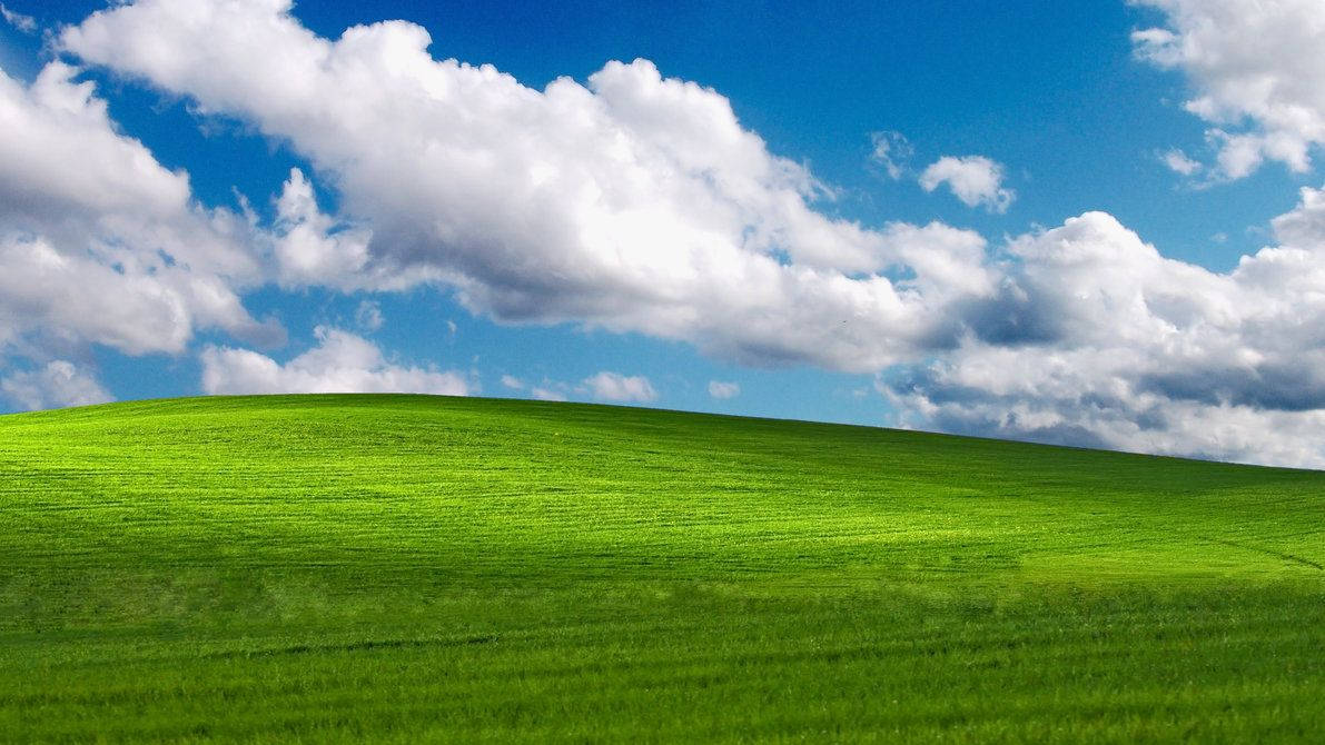Windows Xp Bliss Clouds Wallpaper