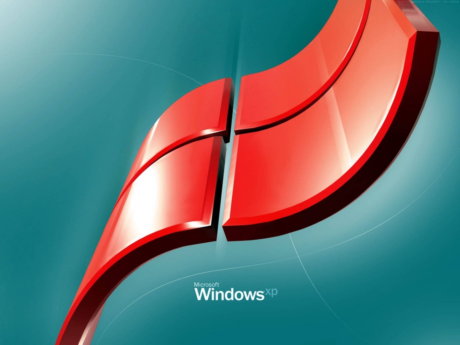 Windows Xp Red Logo Wallpaper