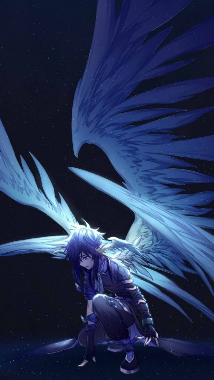 Winged Demon Boy Anime Wallpaper