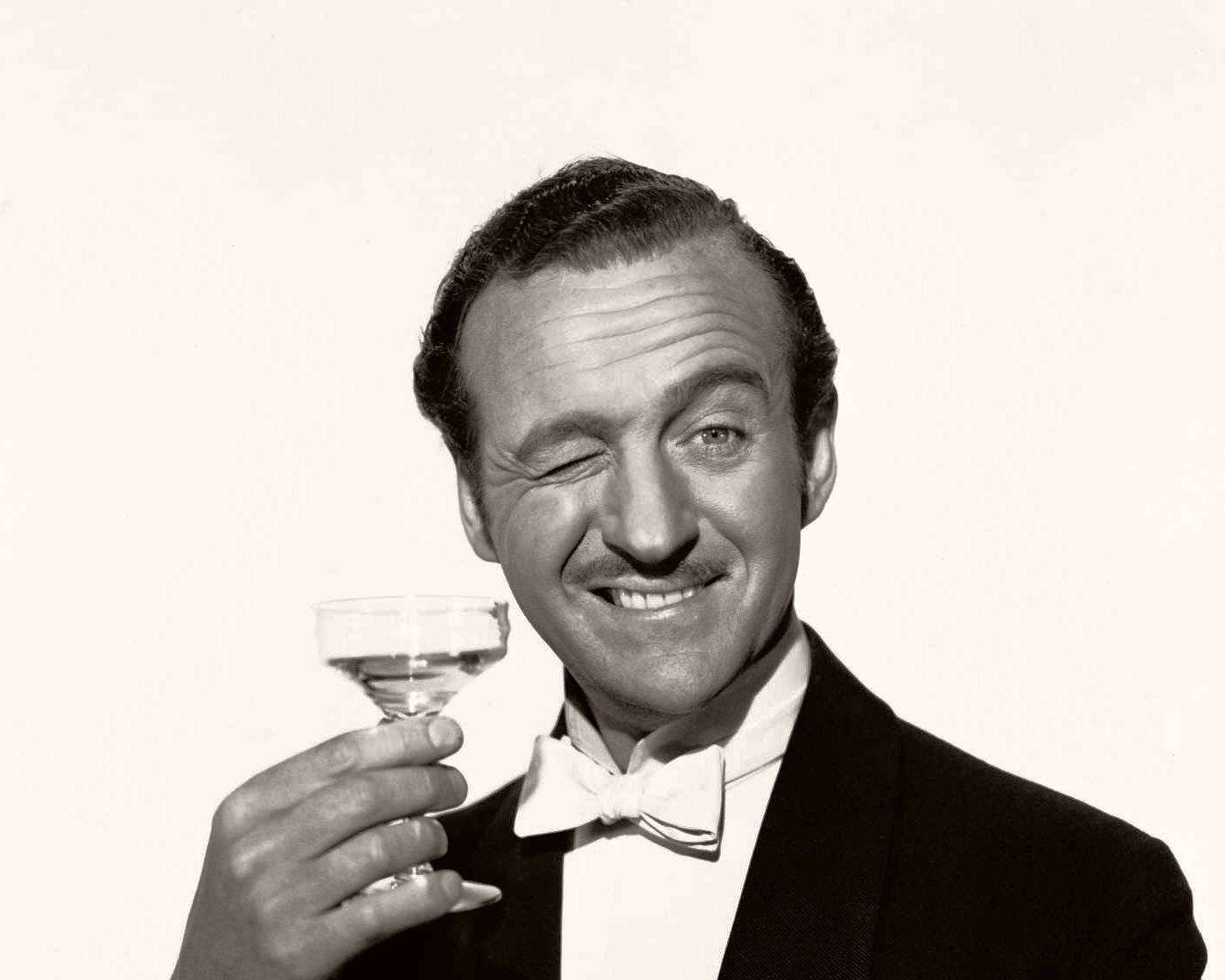 Winking Eye David Niven Wallpaper