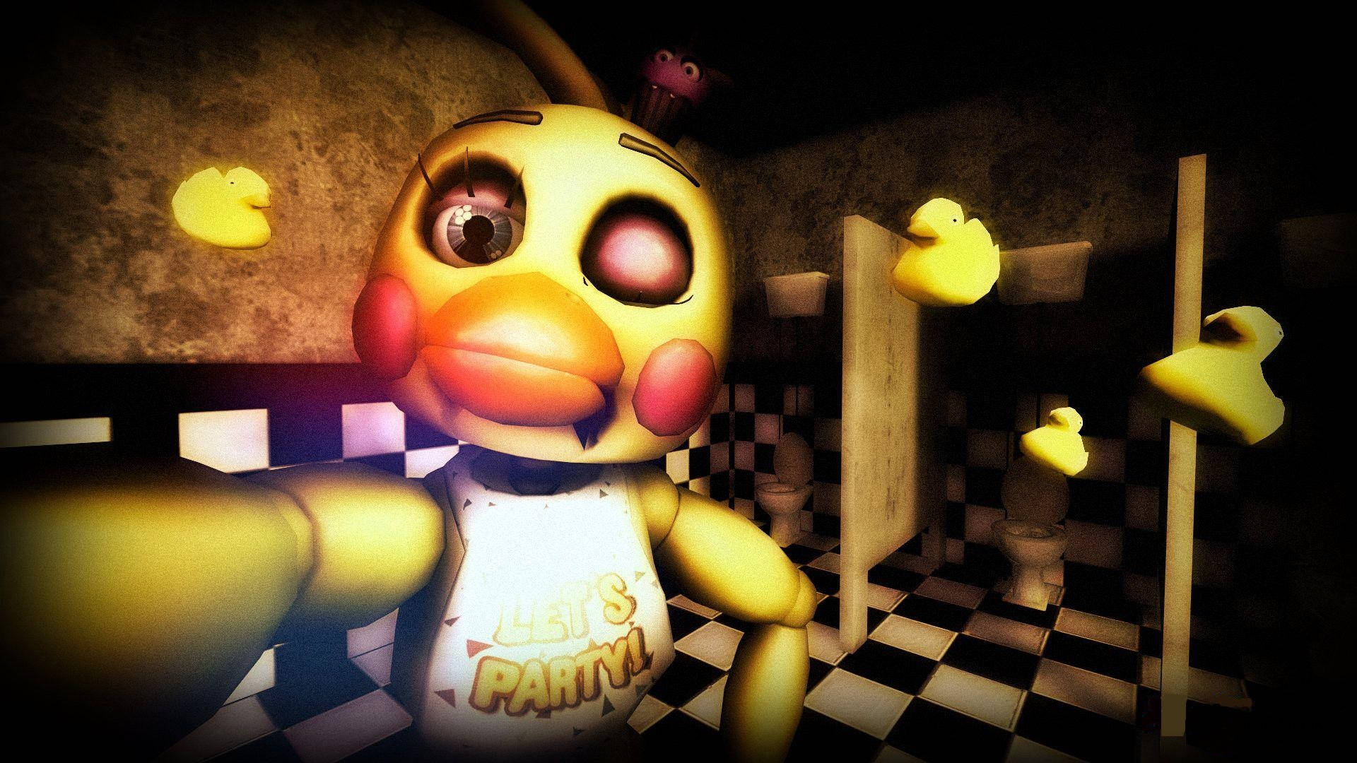 Download free Winking Fnaf Chica Wallpaper - MrWallpaper.com