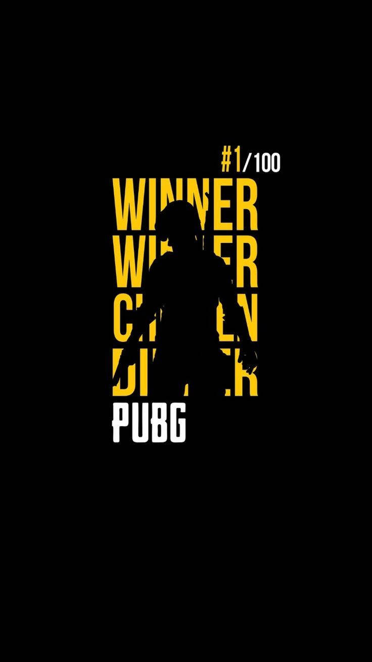 Winner Winner Pubg Logo Wallpaper