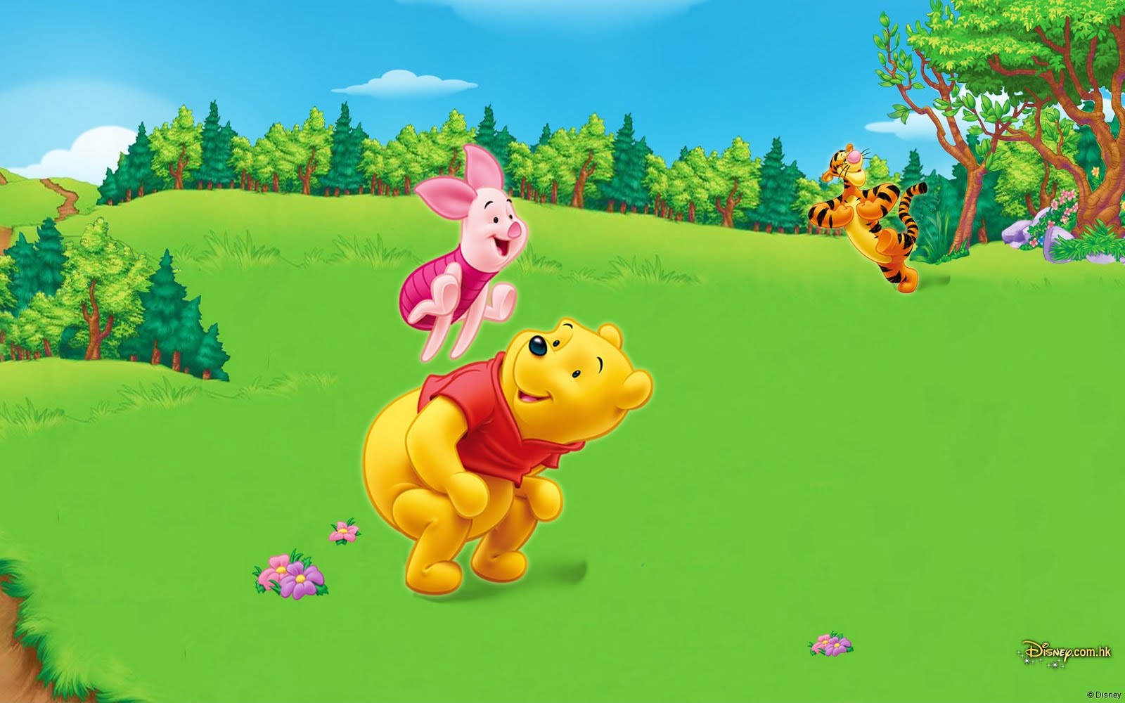 Winnie The Pooh Iphone Backdrop Wallpaper