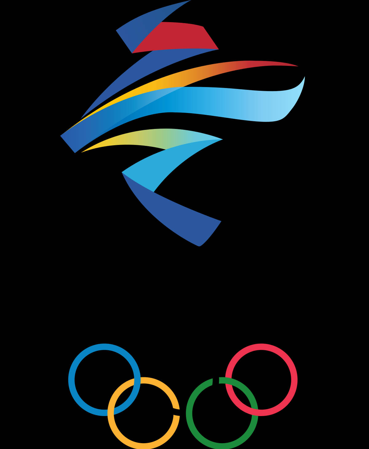 Winter Olympics Beijing 2022 Logo Wallpaper