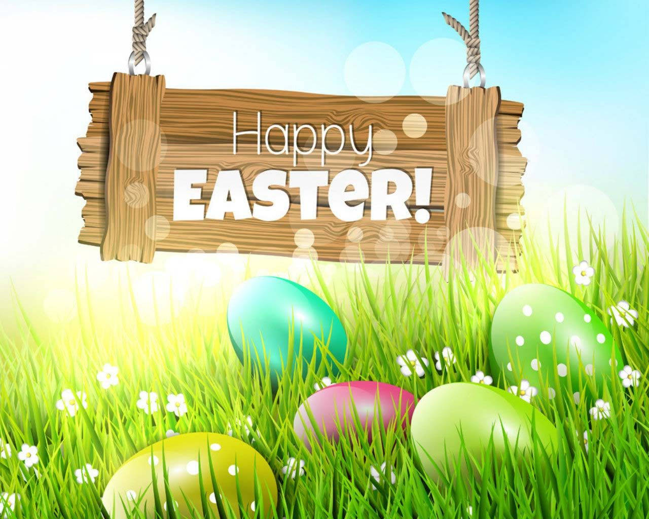 Wishing Everybody A Happy Easter Wallpaper