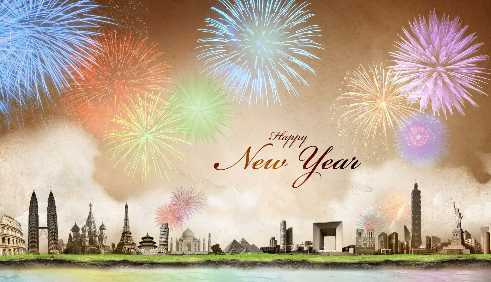 Wishing You A Happy And Prosperous 2021. Wallpaper