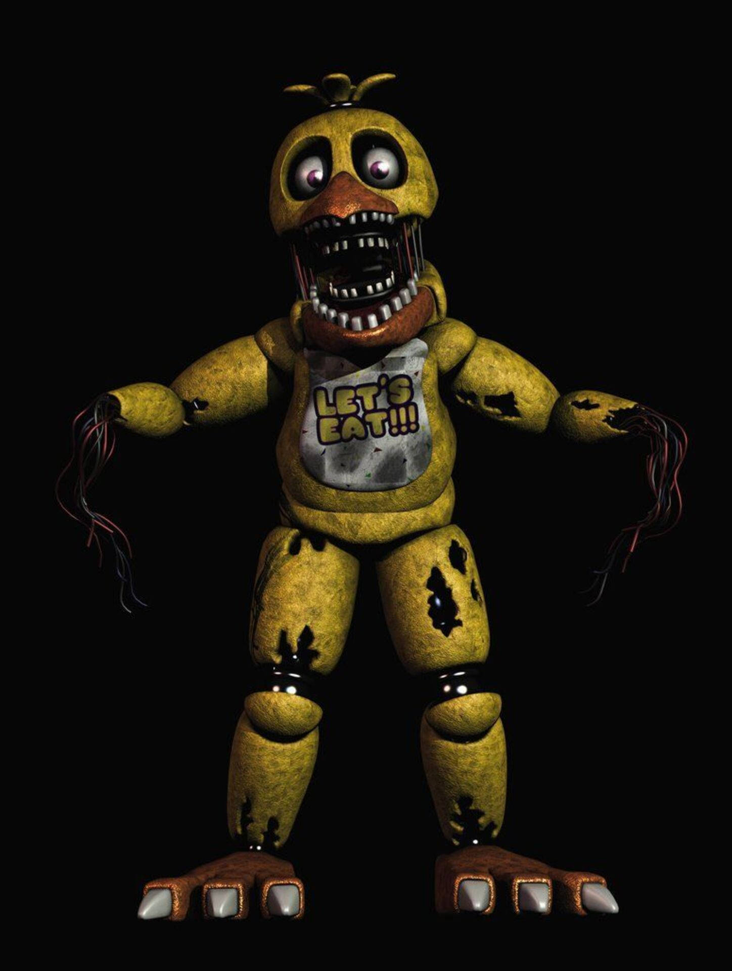 Download free Withered Chica Fnaf Iphone Wallpaper - MrWallpaper.com