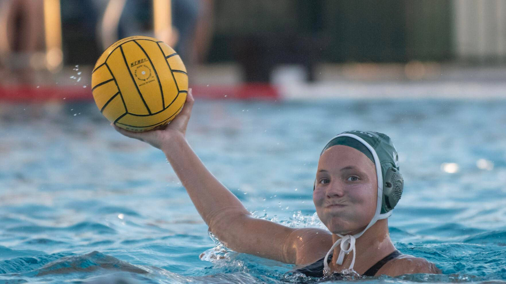 Women's Water Polo Varsity Player Wallpaper