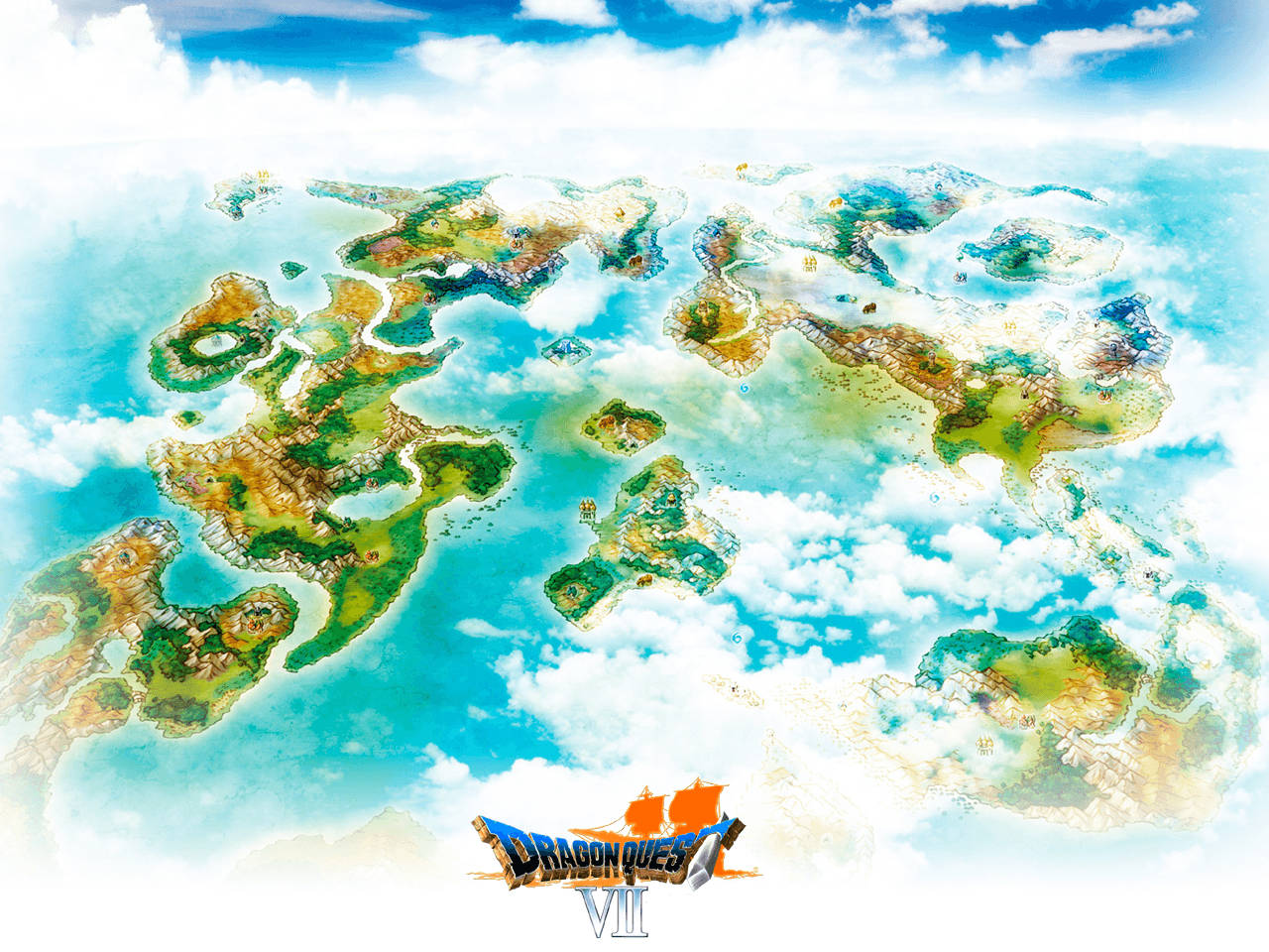 World Of Dragon Quest Vii Wallpaper