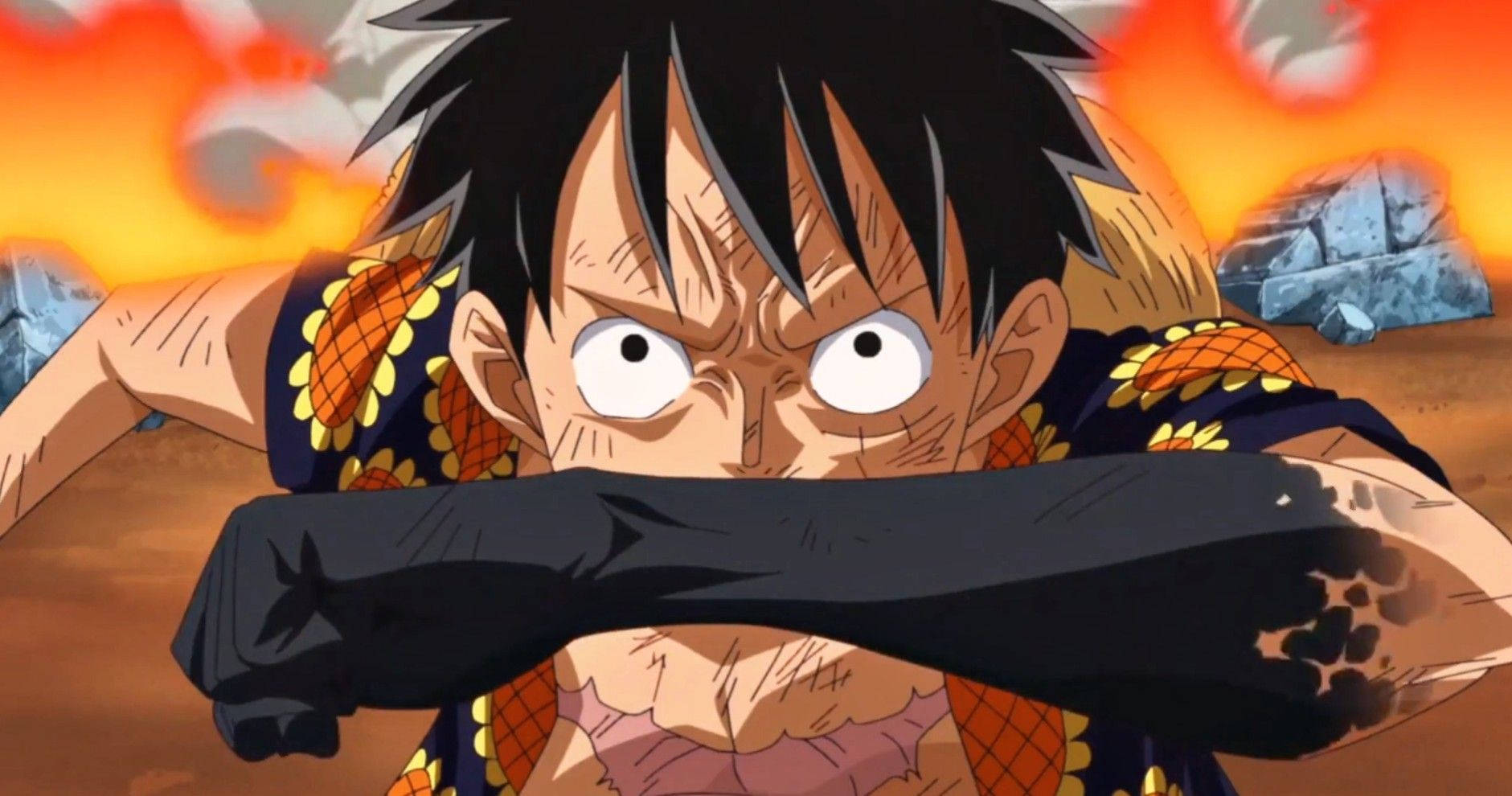 Wounded Luffy One Piece Wallpaper