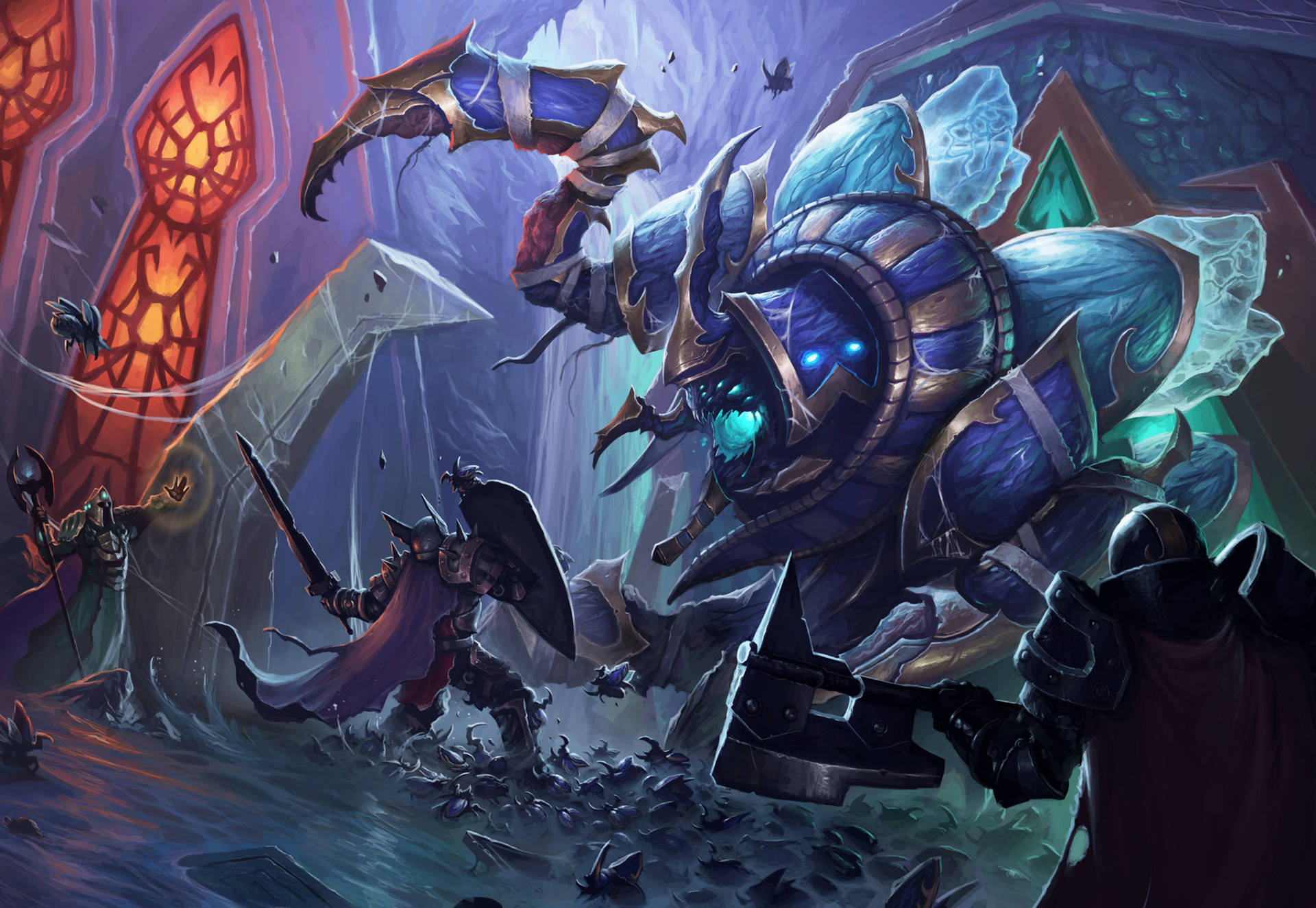 Download free Wrath Of The Lich King Anub arak Wallpaper