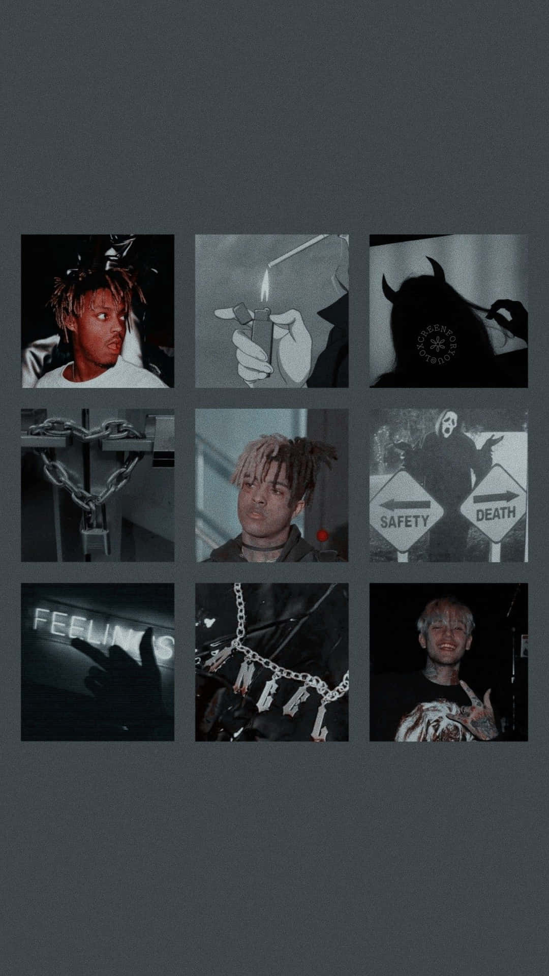 Download free Xxxtentacion And Juice Wrld Collage Wallpaper - MrWallpaper. com