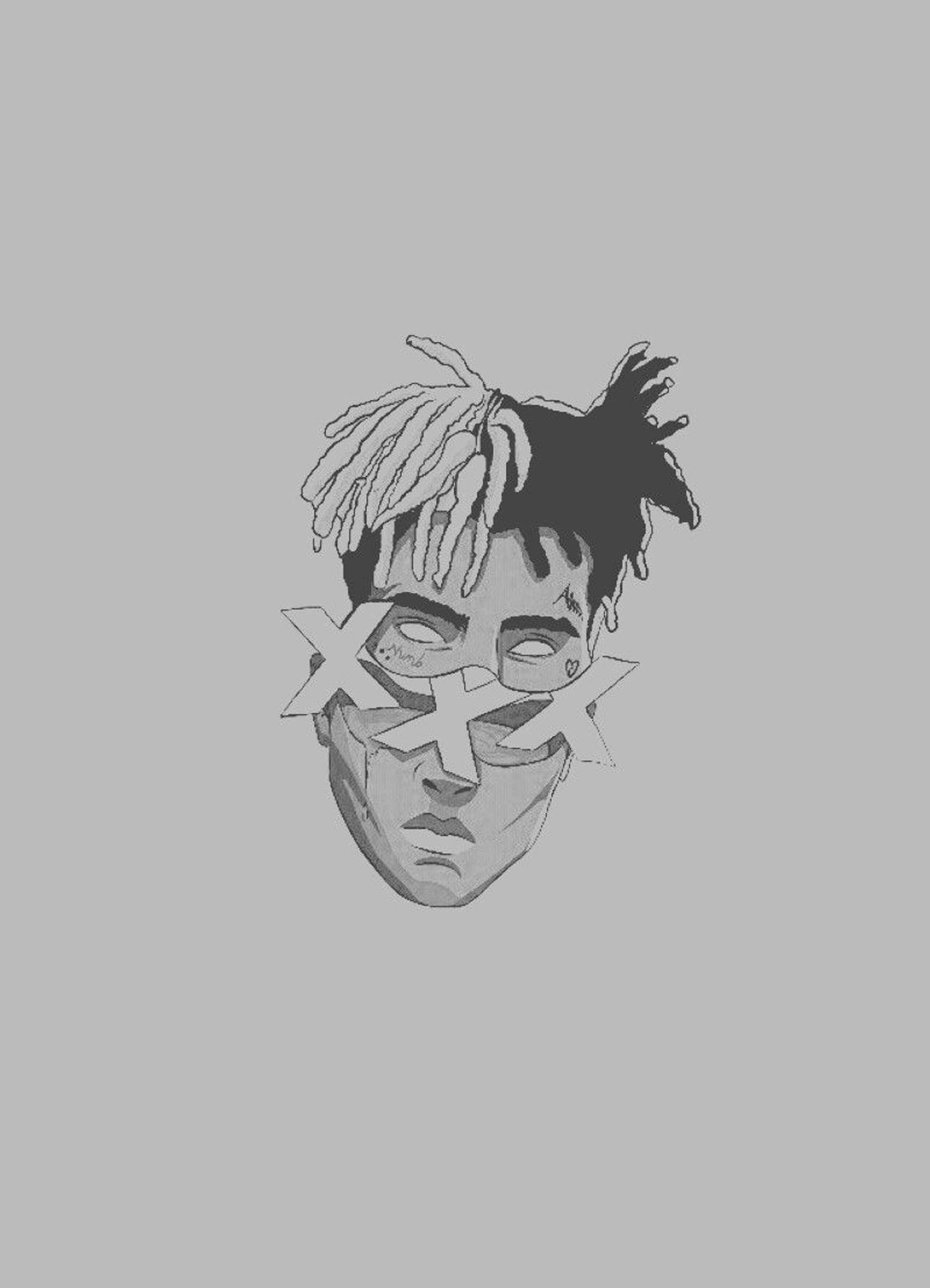 Download free Xxxtentacion Portrait Sketch Wallpaper - MrWallpaper.com