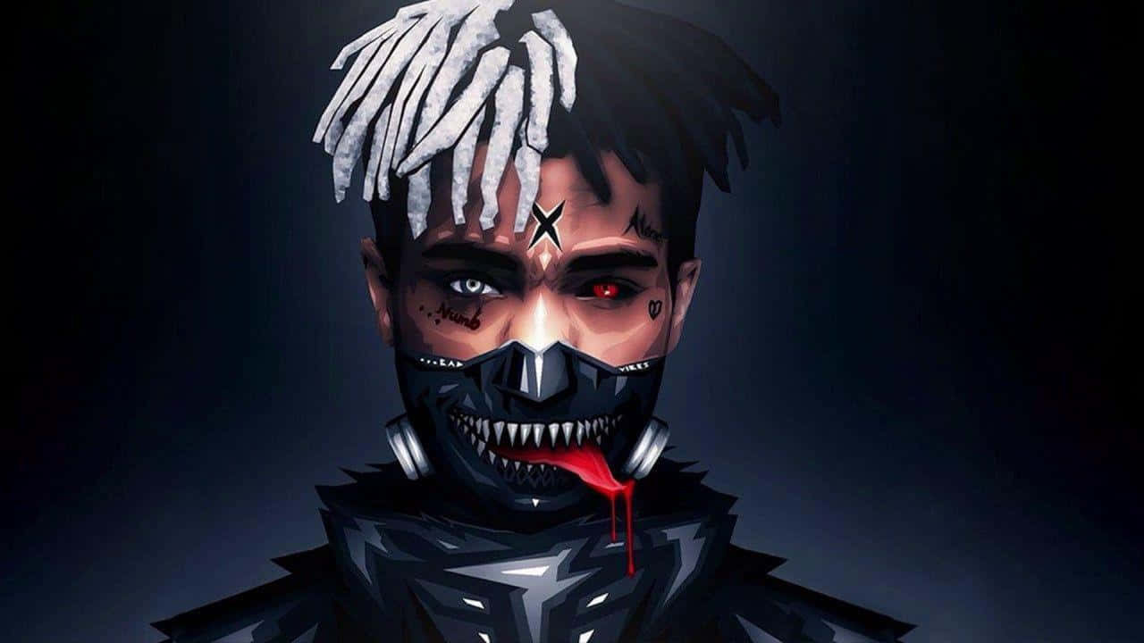 Xxxtentacion's Laptop - A Reminder Of An Influential Artist Ten Years Later Wallpaper