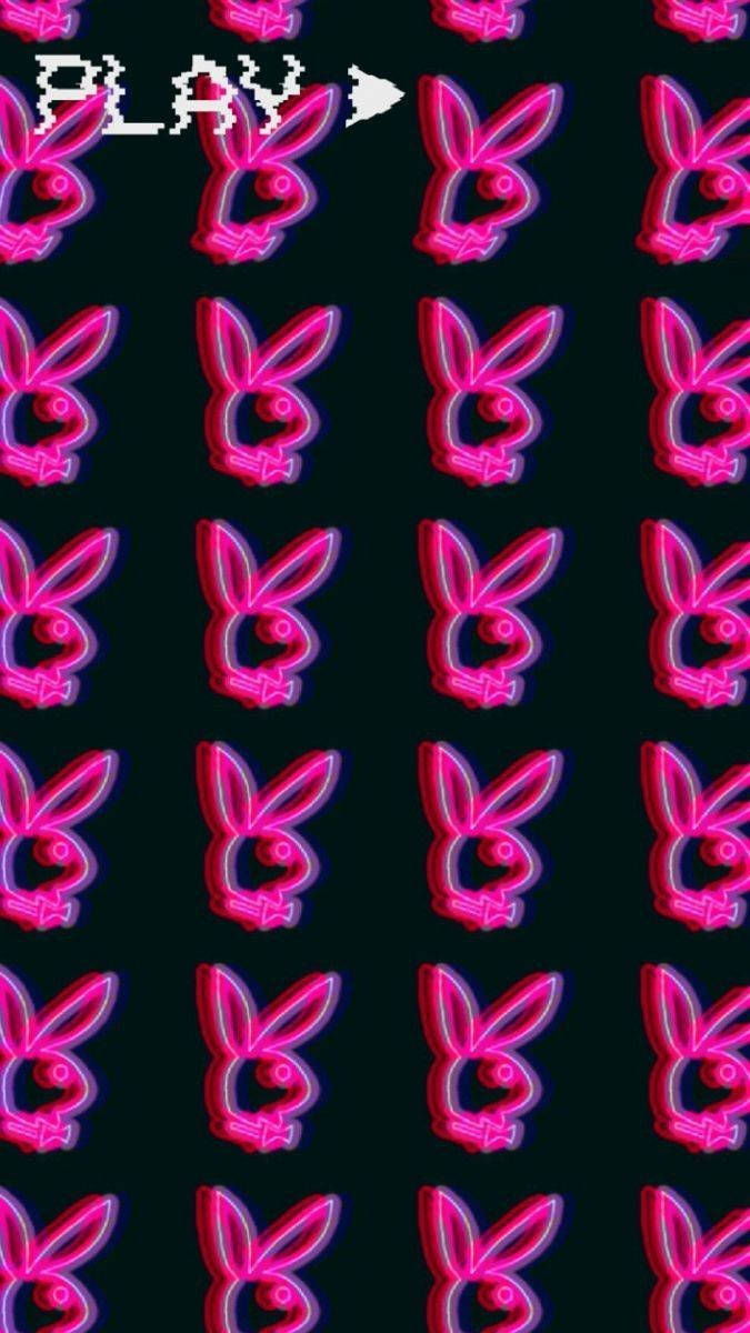 Y2k Aesthetic Pink Playboy Bunny Wallpaper