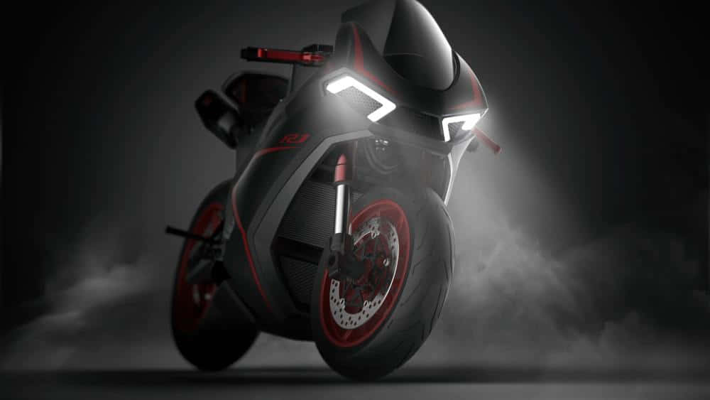 Yamaha Futuristic Motorcycle Concept Wallpaper