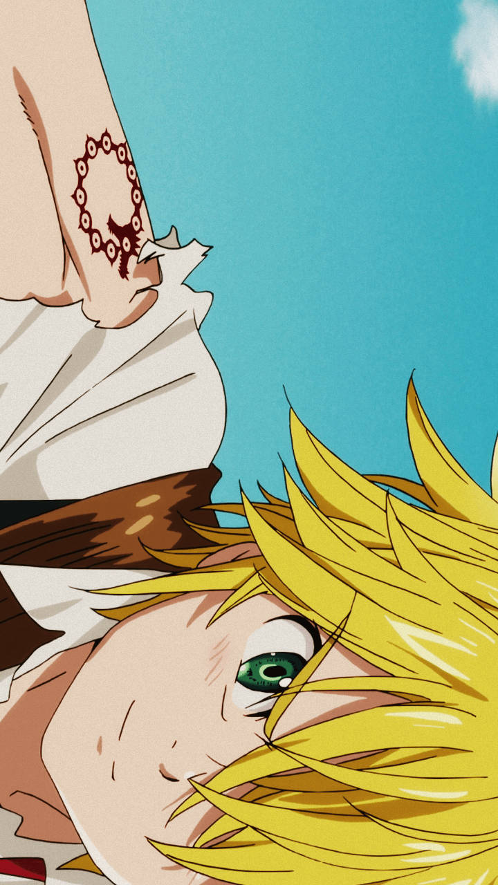 Yellow-haired Aesthetic Anime Boy Wallpaper