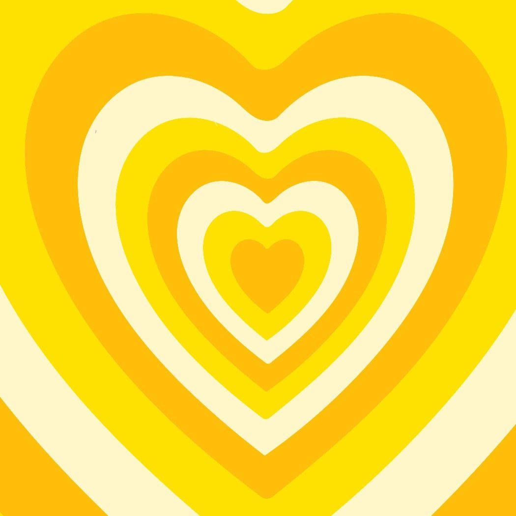 Yellow Wildflower Heart Wallpaper