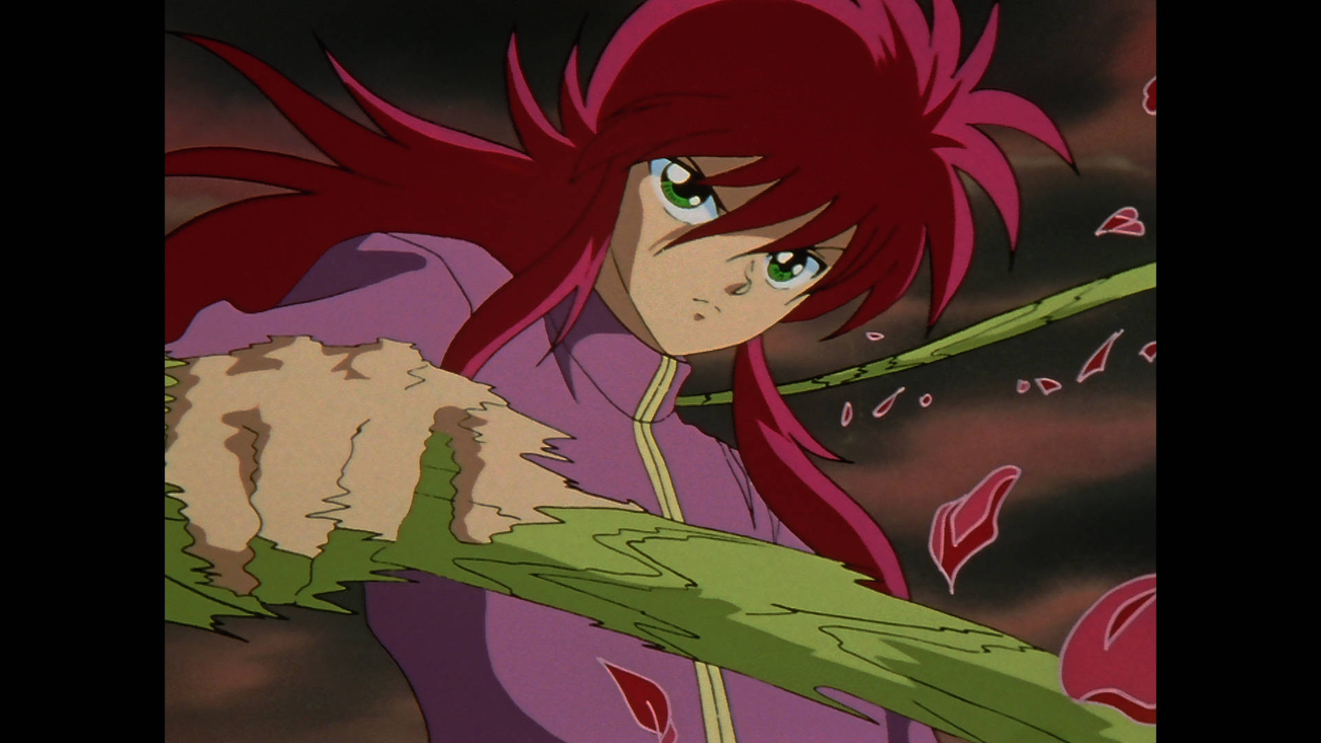 Download free Yoko Kurama With Green Thorn Whip Wallpaper - MrWallpaper.com