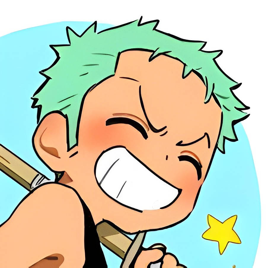 Young Chibi Art Anime Zoro Pfp Wallpaper