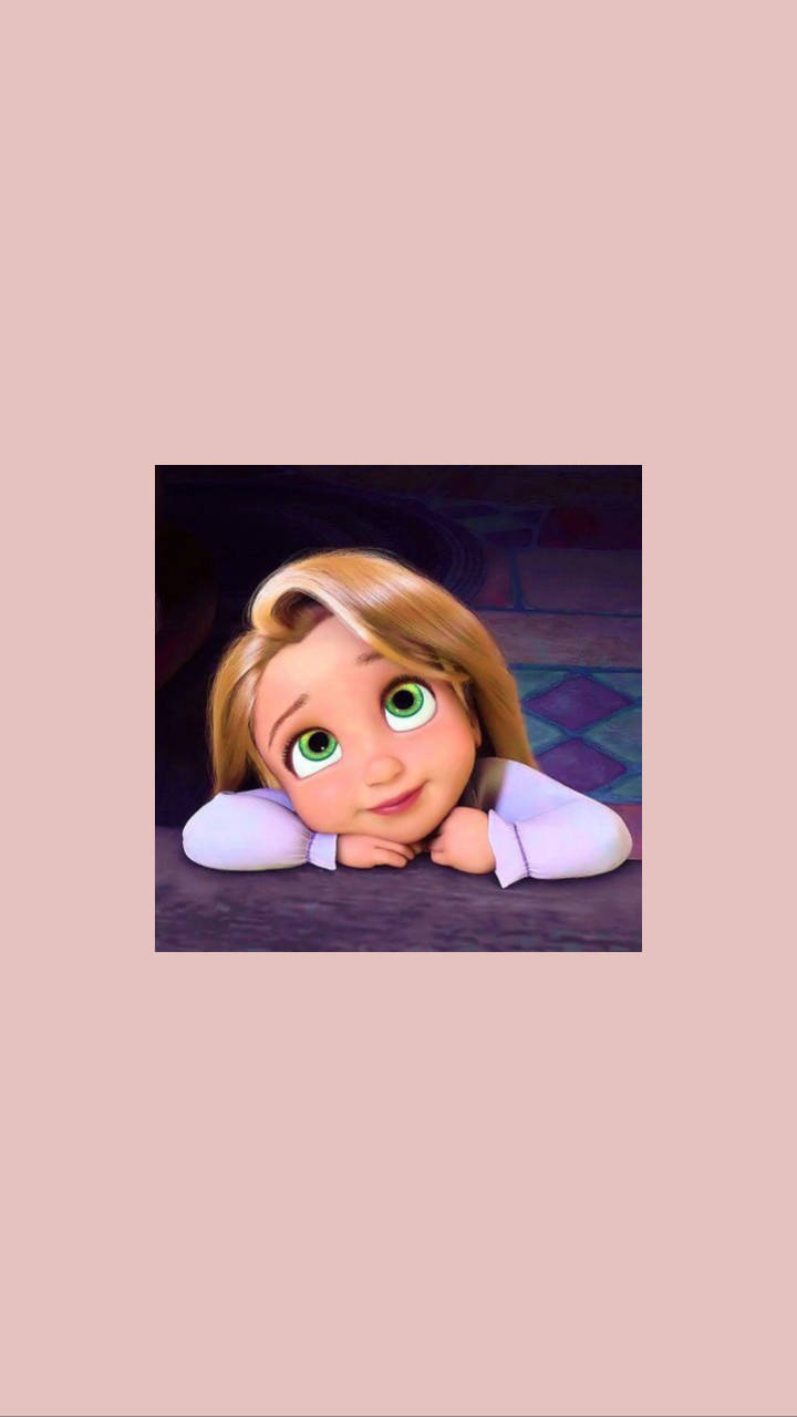 Young Disney Princess Rapunzel Wallpaper