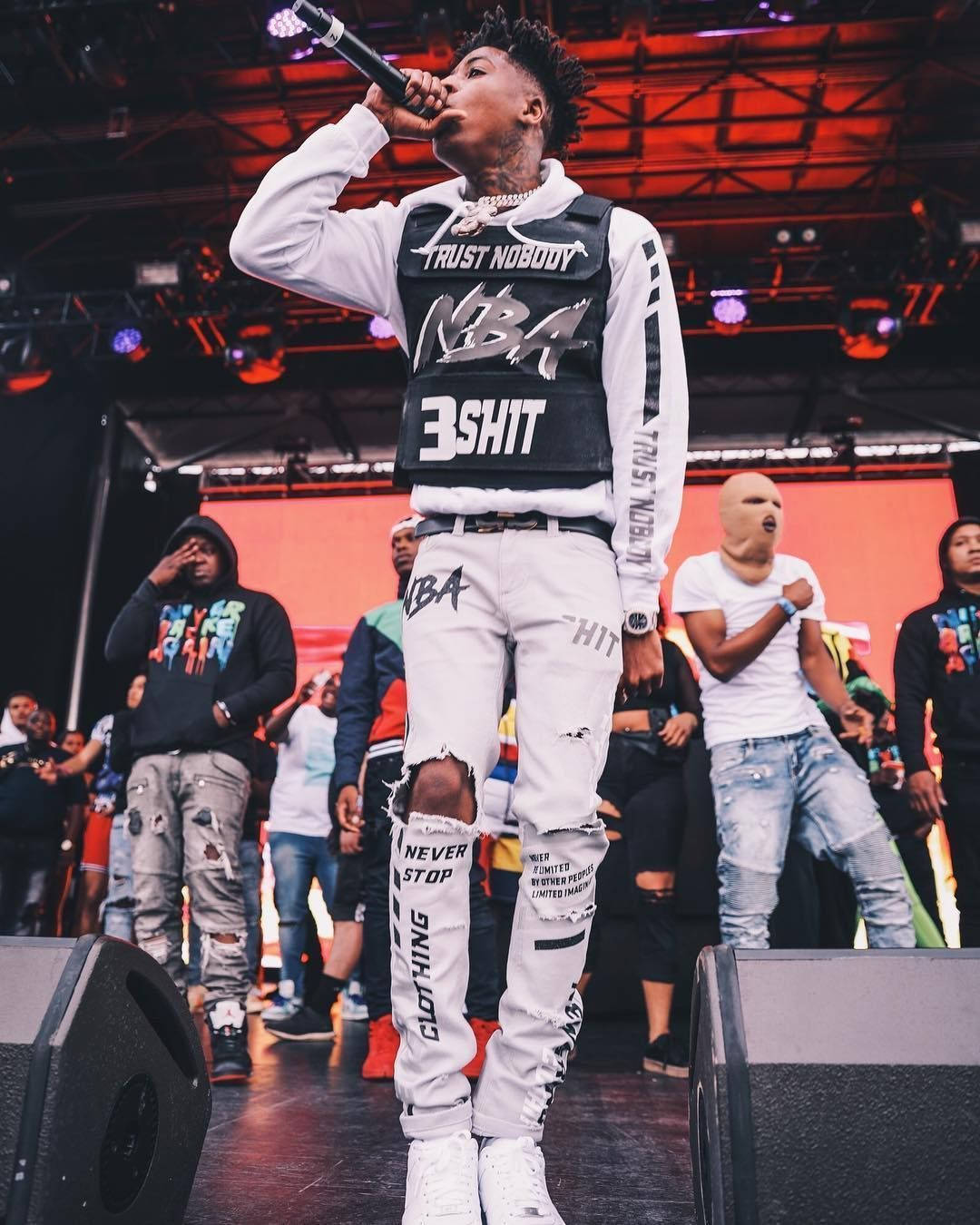 Youngboy Never Broke Again Performing Live Wallpaper