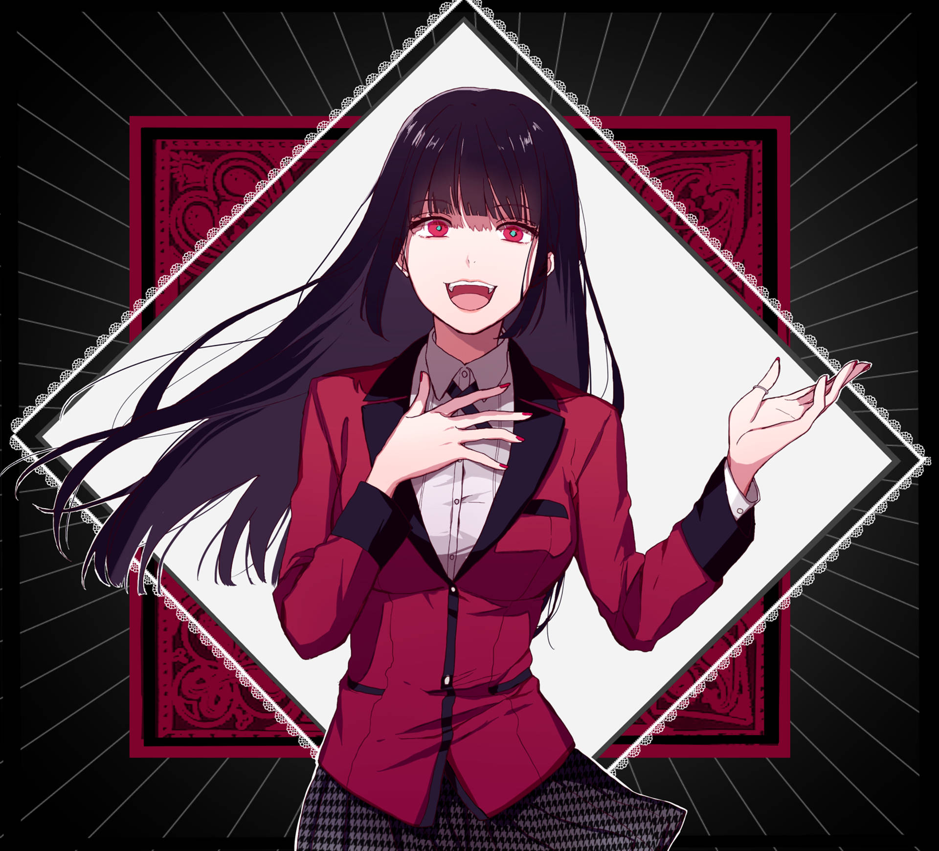 Download free Yumeko Jabami Of Kakegurui Wallpaper - MrWallpaper.com