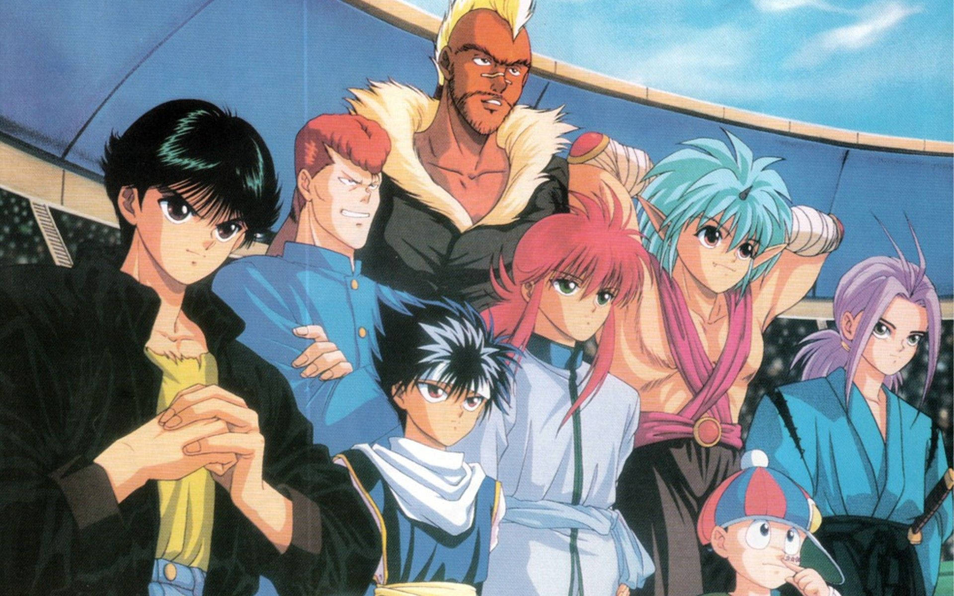 Download free Yuyu Hakusho Cover Poster Wallpaper - MrWallpaper.com