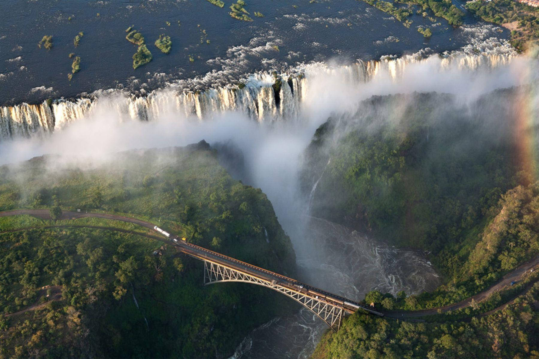 Zambia Victoria Falls Bridge Wallpaper