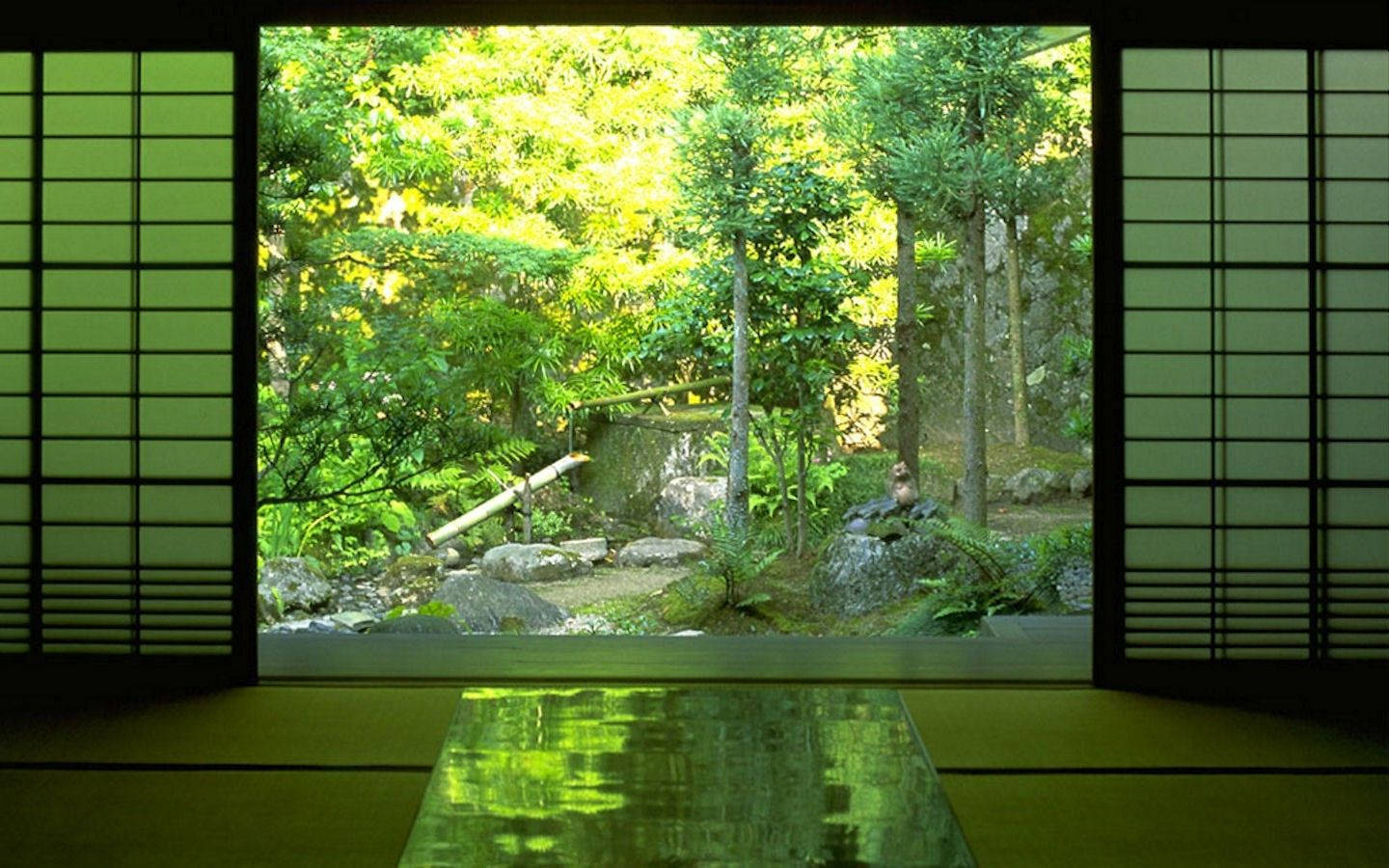 Zen Home Garden Wallpaper