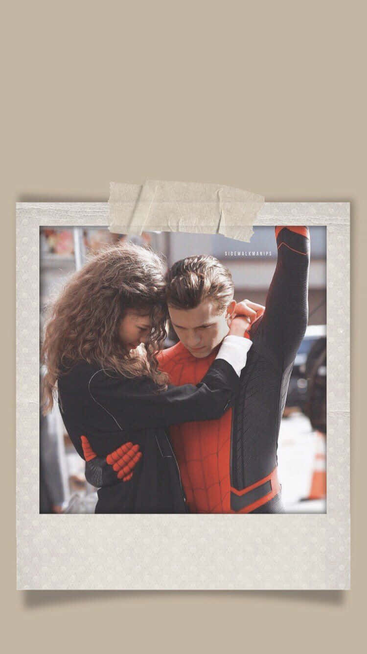 Zendaya Tom Holland Aesthetic Wallpaper