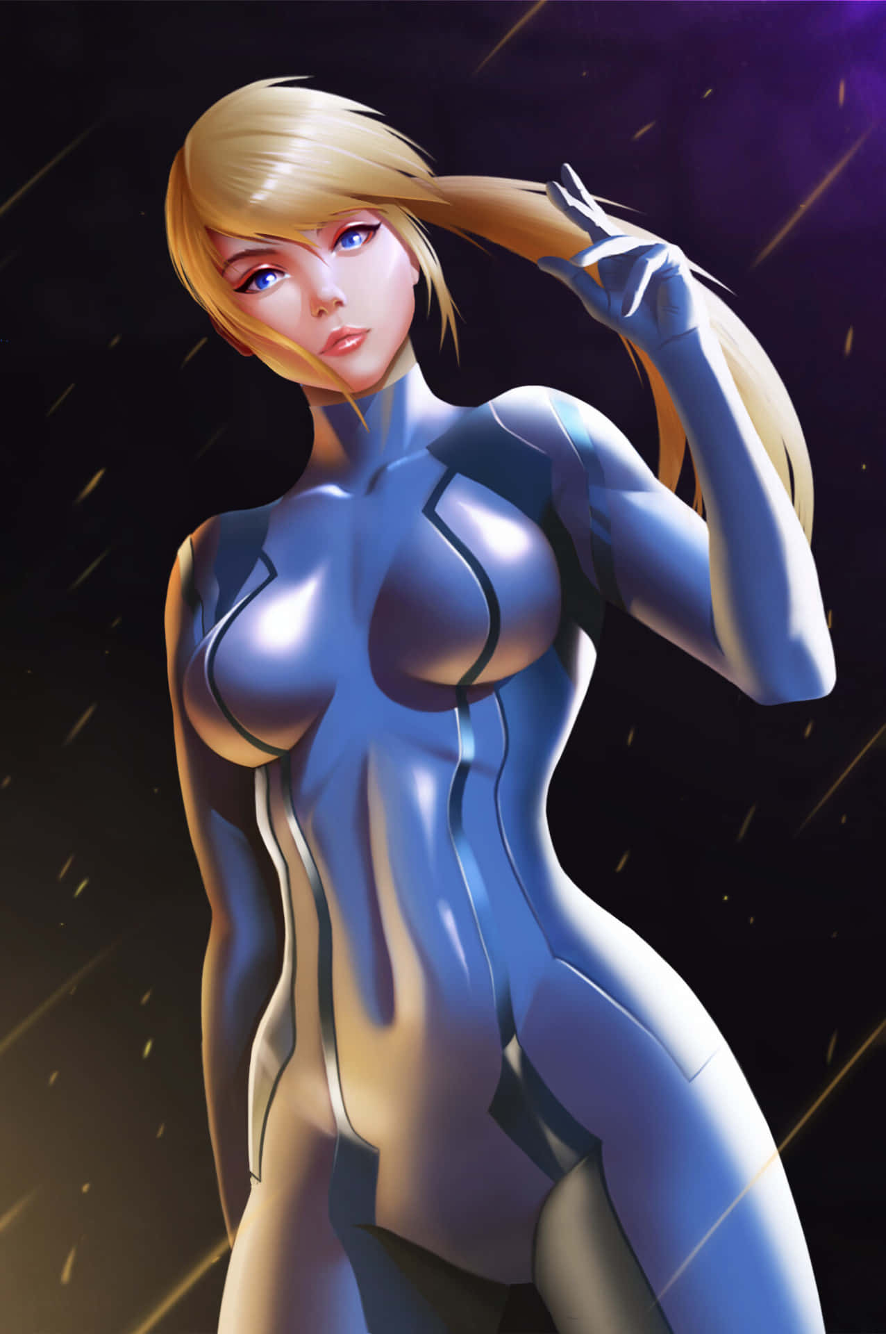 Download free Zero Suit Samus In Action Wallpaper - MrWallpaper.com