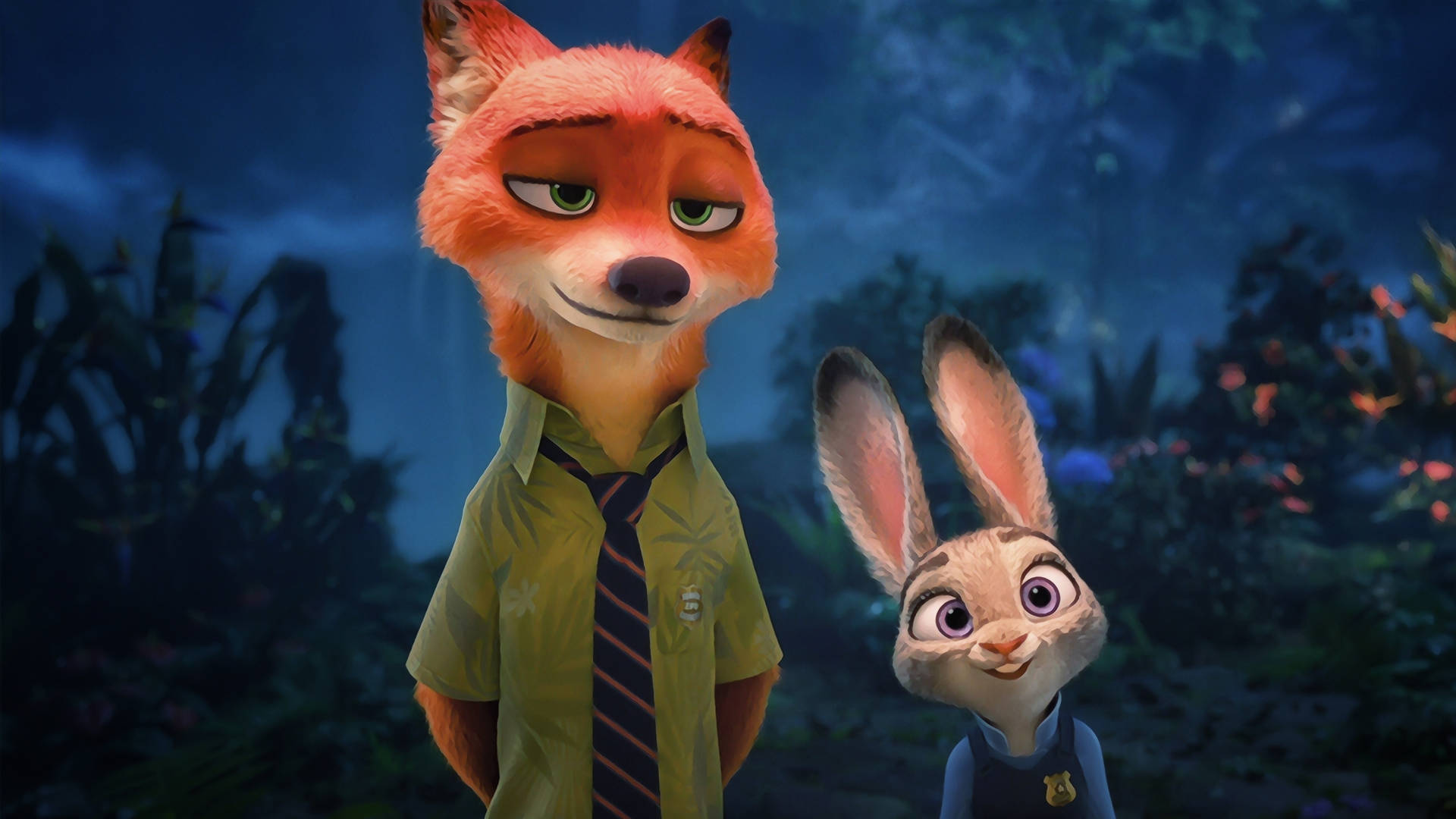 Download free Zootopia Radiant Nick And Judy Wallpaper - MrWallpaper.com