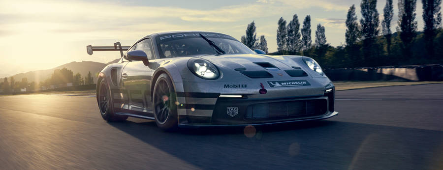2021 Porsche 911 Gt3 Cup Motorsport Racer Wallpaper